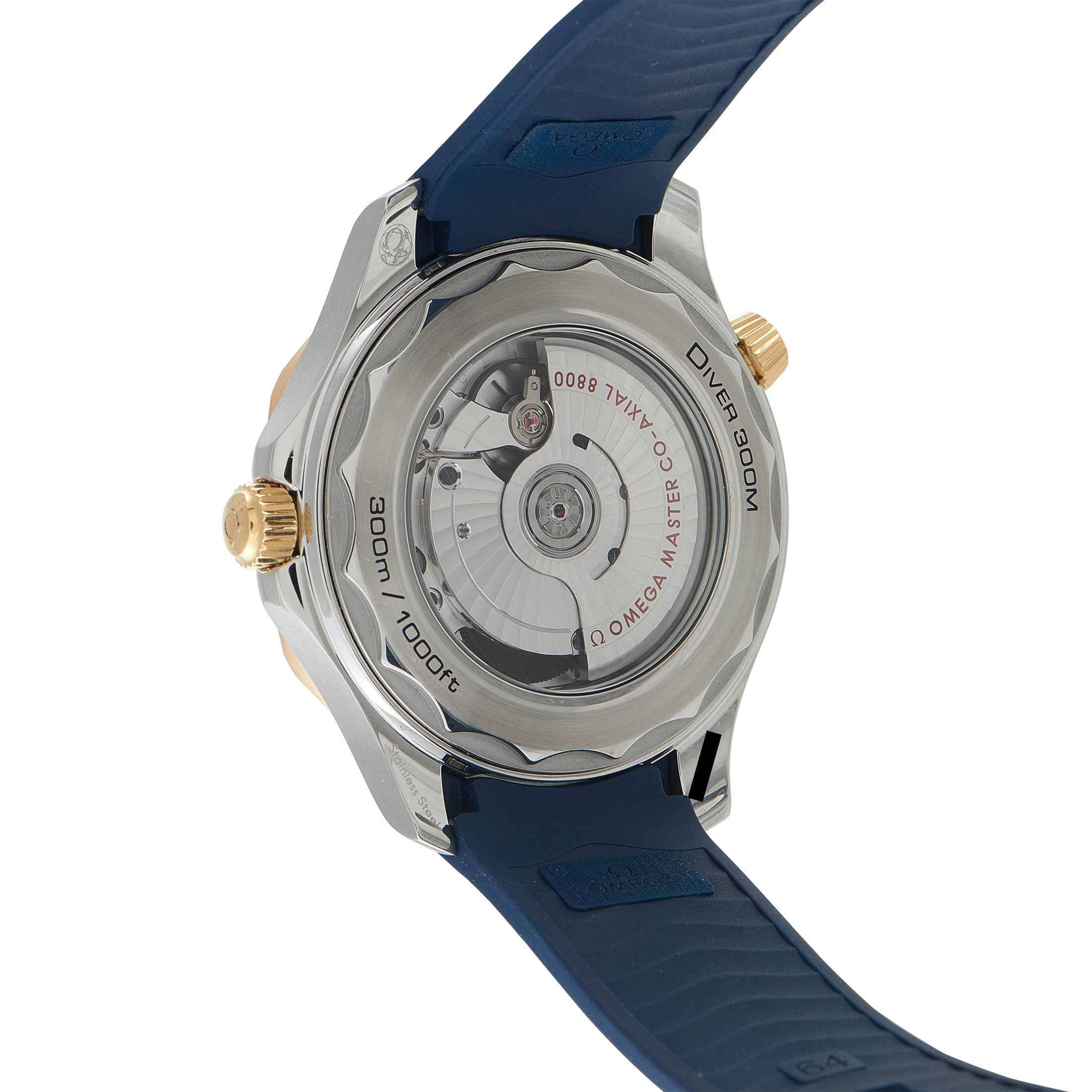 Omega Seamaster Diver 300M Steel and Yellow Gold Watch 210.22.42.20.03.001 - Image 3