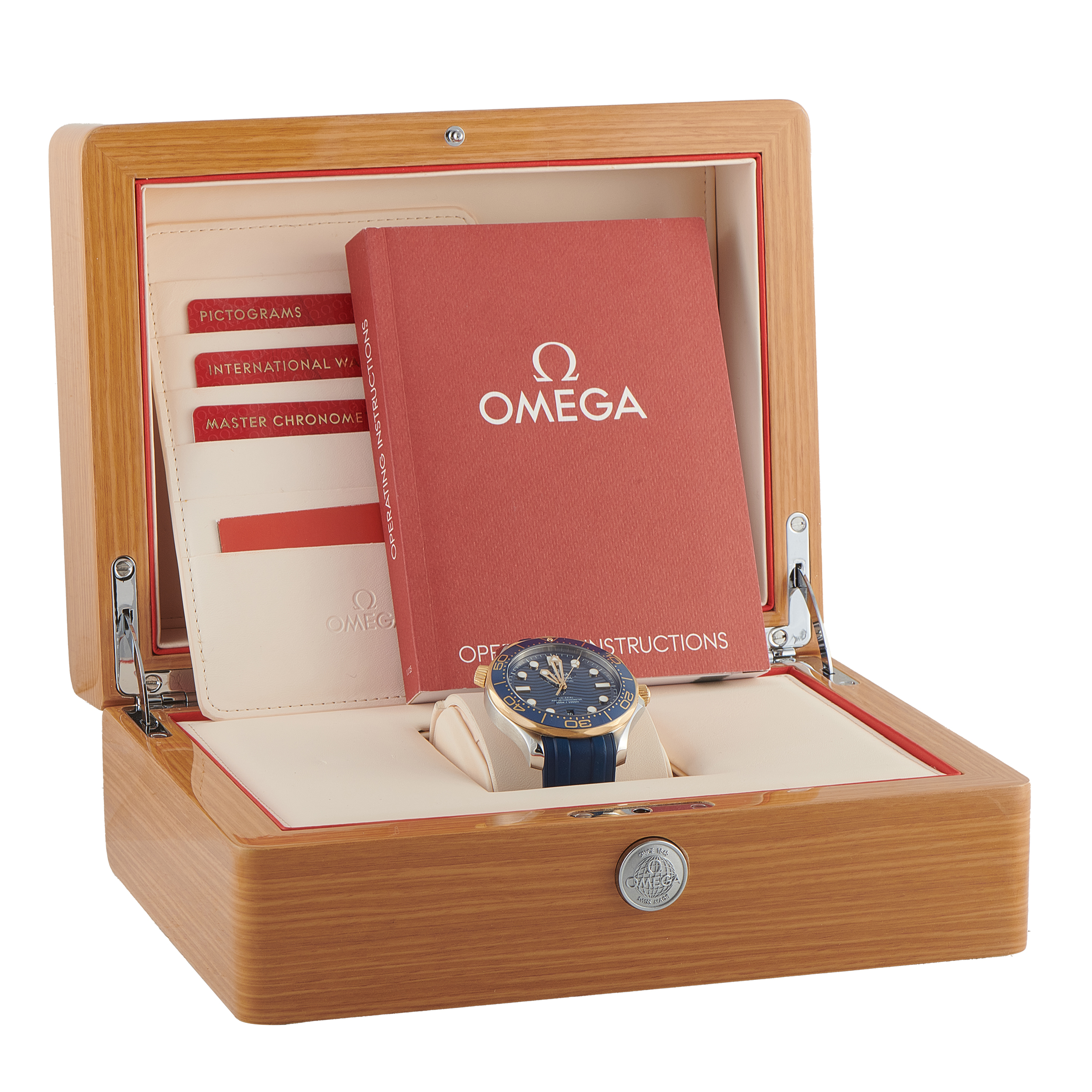 Omega Seamaster Diver 300M Steel and Yellow Gold Watch 210.22.42.20.03.001 - Image 5