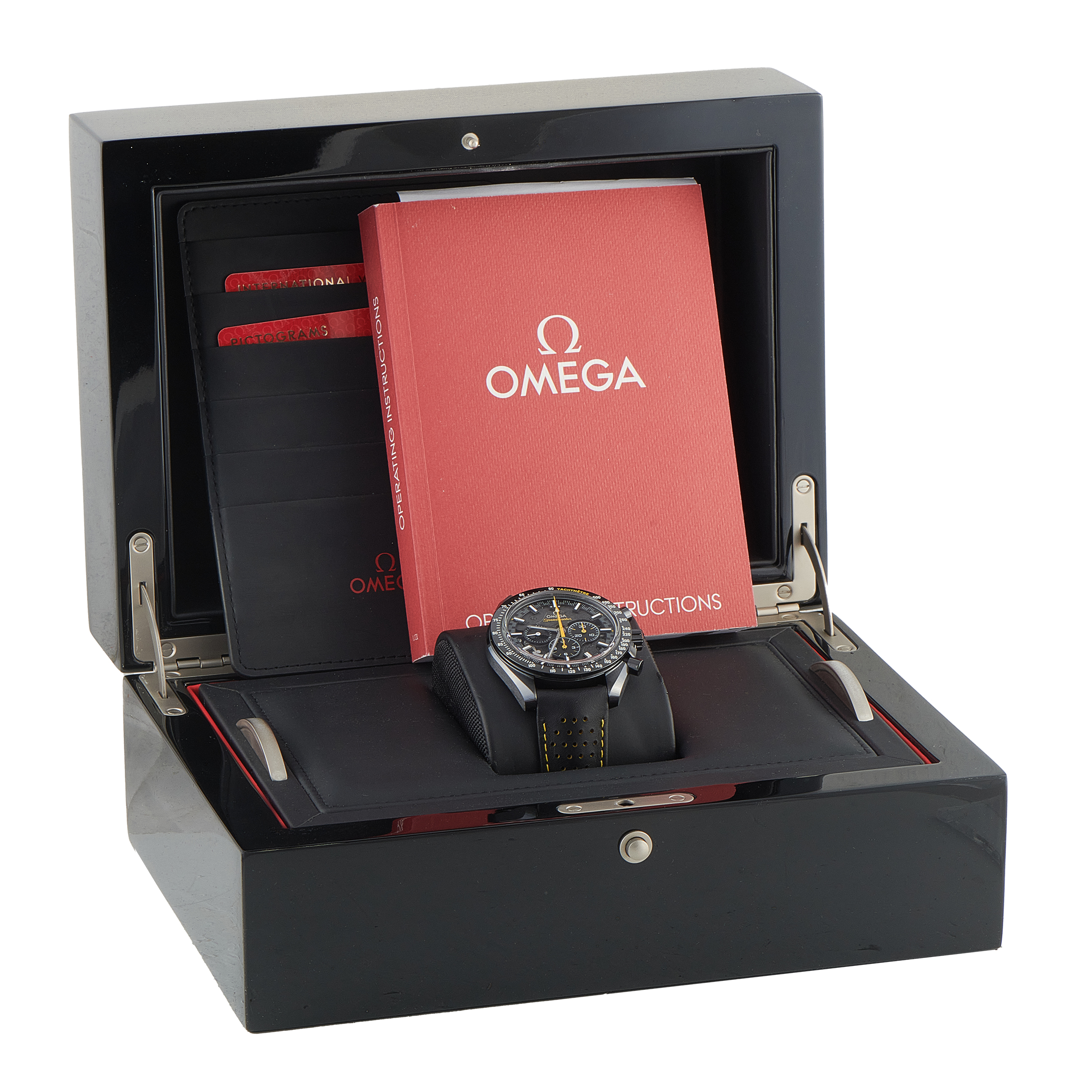 Omega Speedmaster Dark Side of the Moon Apollo 8 Black Ceramic Watch 311.92.44.30.01.001 - Image 5