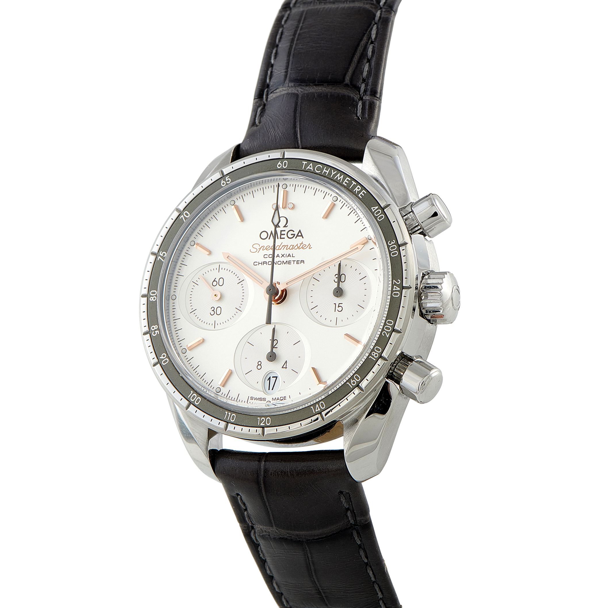 Omega Speedmaster 38 Steel Watch 324.30.38.50.02.001 - Image 2