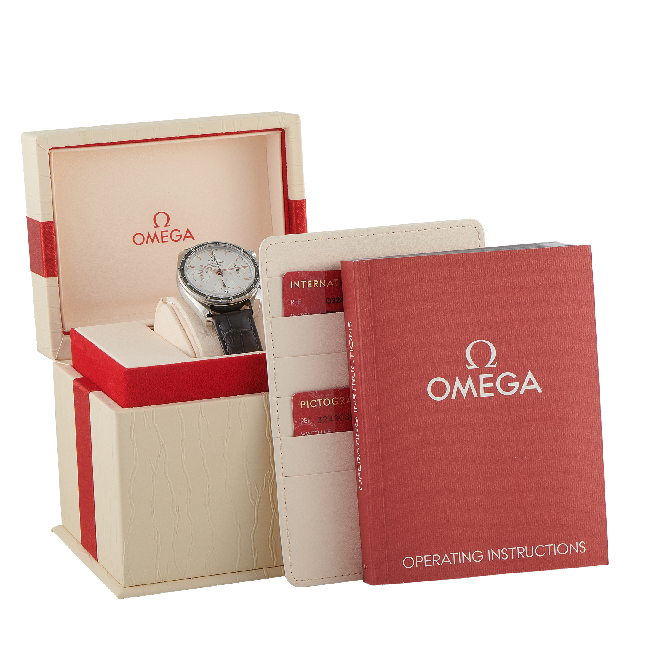 Omega Speedmaster 38 Steel Watch 324.30.38.50.02.001 - Image 5