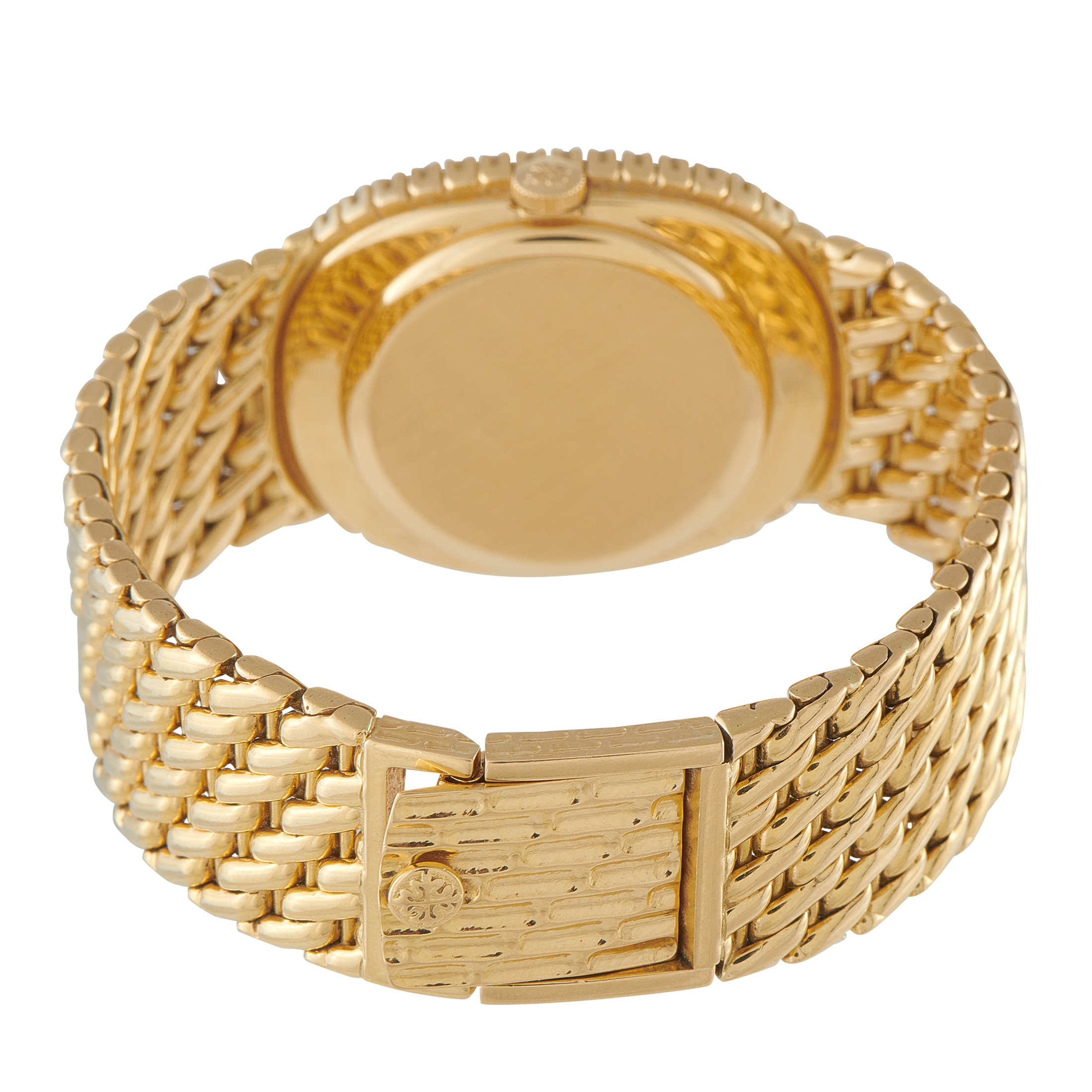 Patek Philippe Golden Ellipse Diamond Bezel Yellow Gold Watch 3748/097 - Image 4