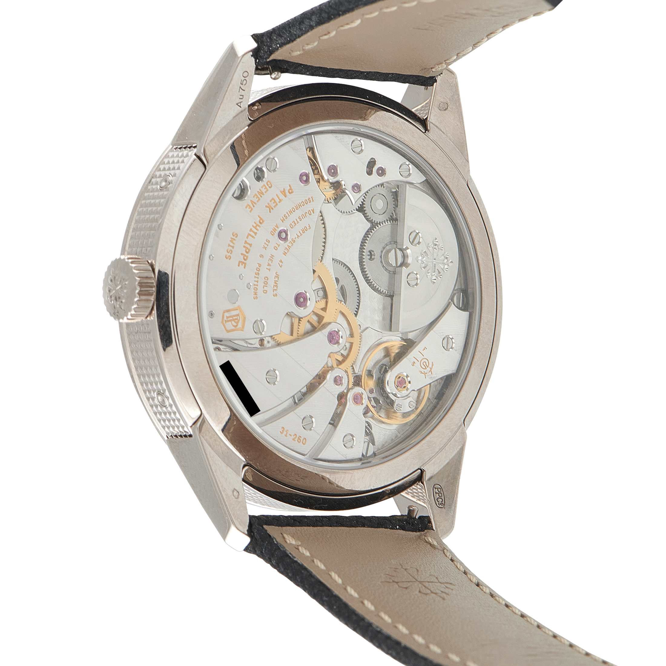 Patek Philippe Annual Calendar Travel Time White Gold Watch 5326g - Image 3