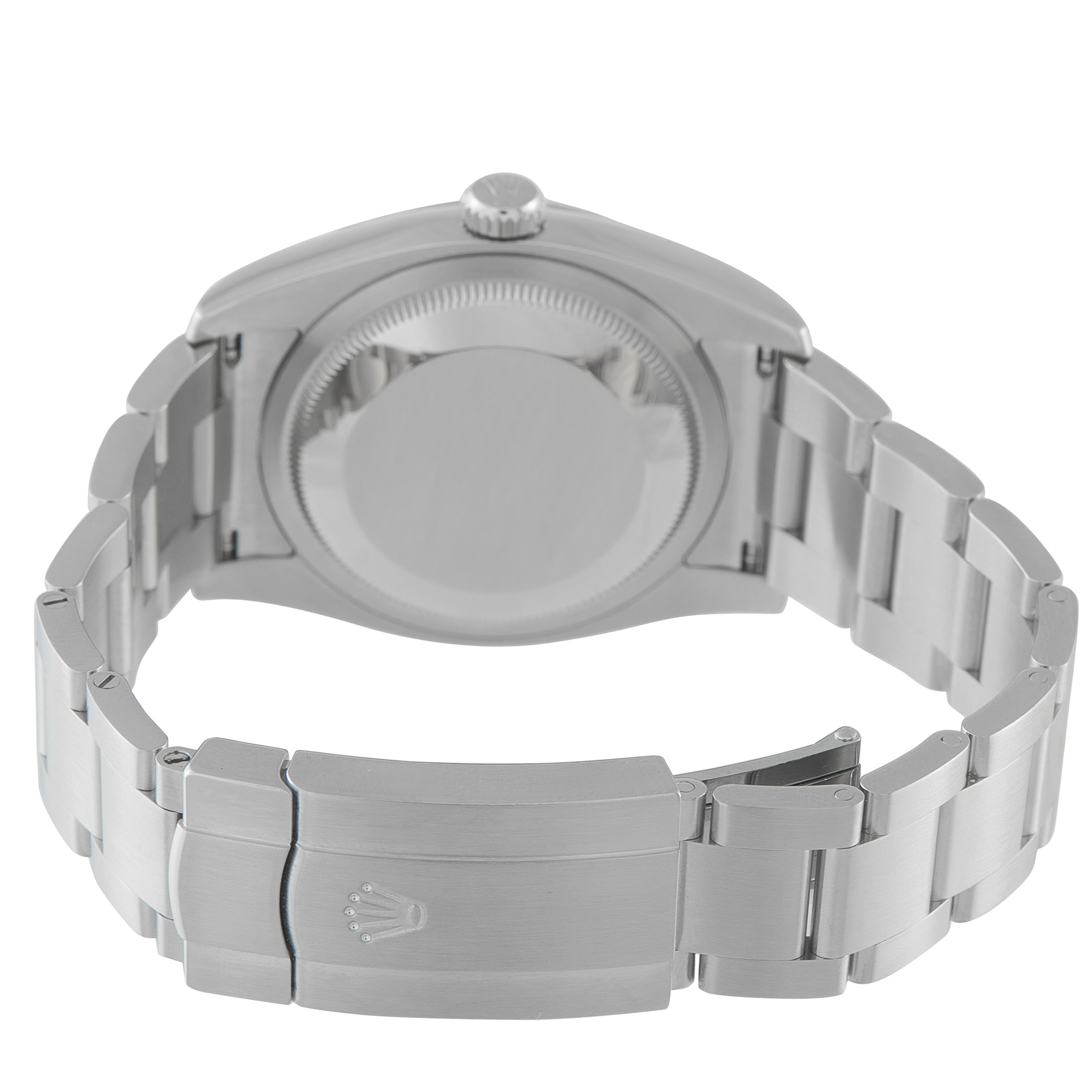 Rolex Oyster Perpetual Slate Dial Steel Watch 116000 - Image 4