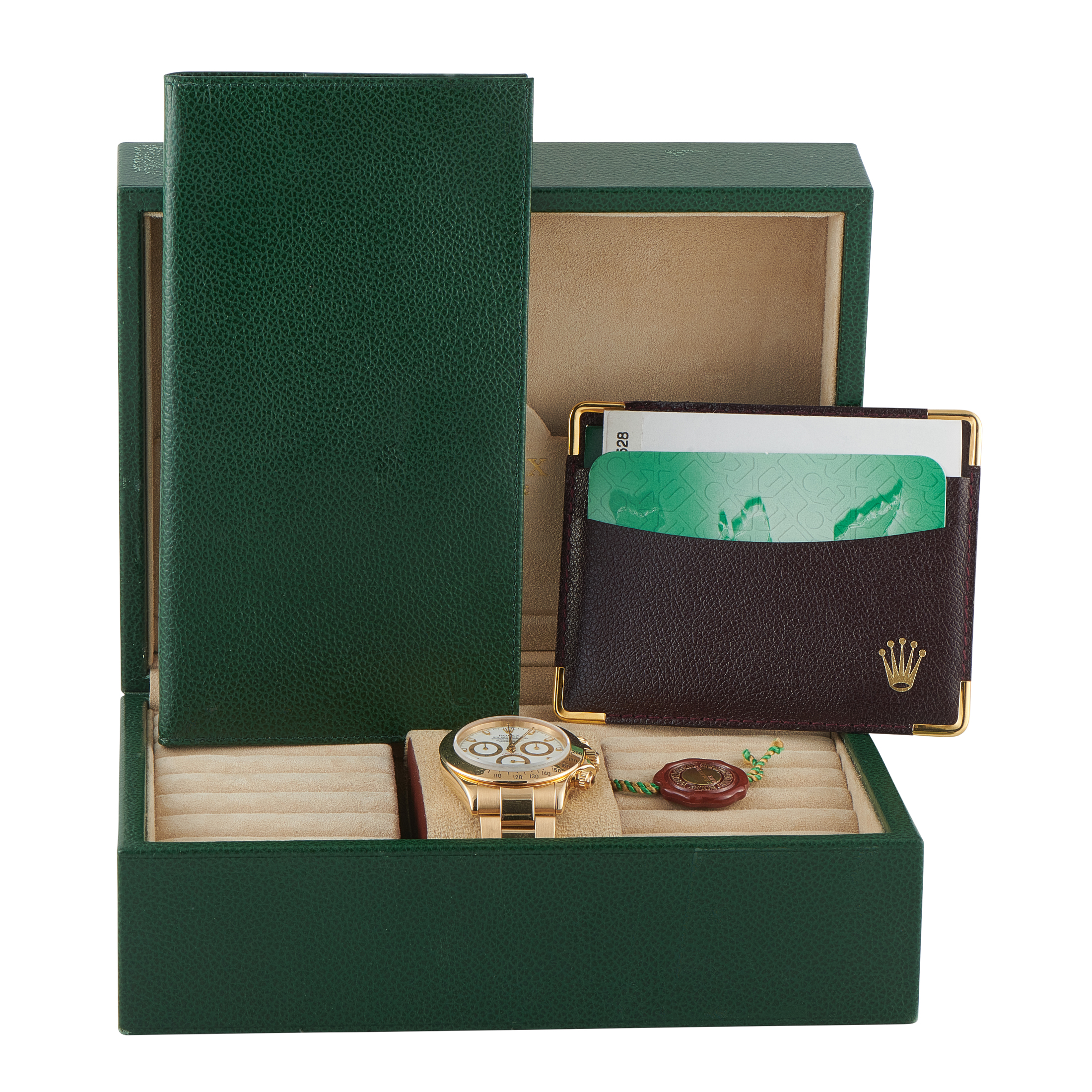 Rolex Daytona White Dial Yellow Gold Watch 116528 - Image 5