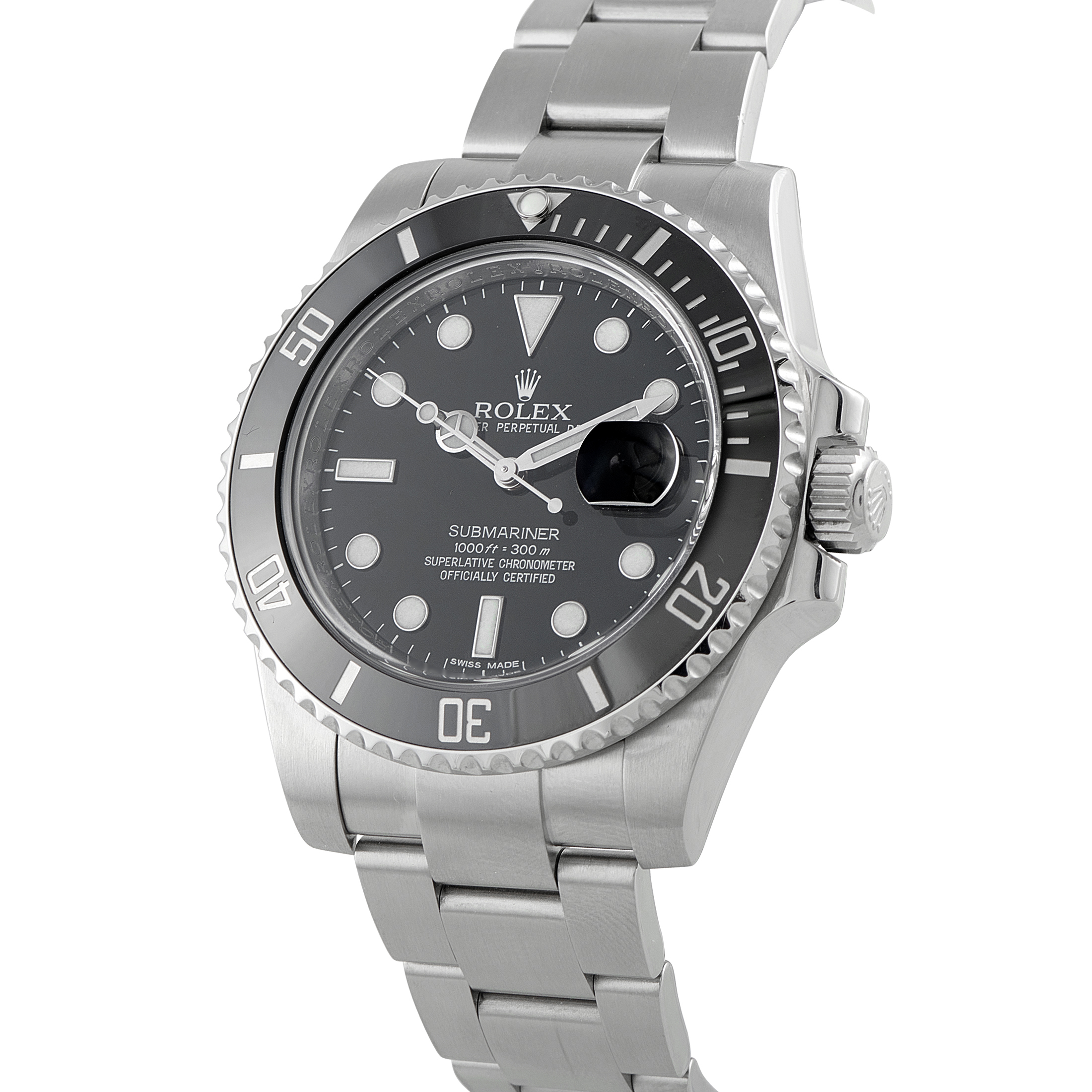 Rolex Submariner Date Black Dial Steel Watch 116610LN - Image 2