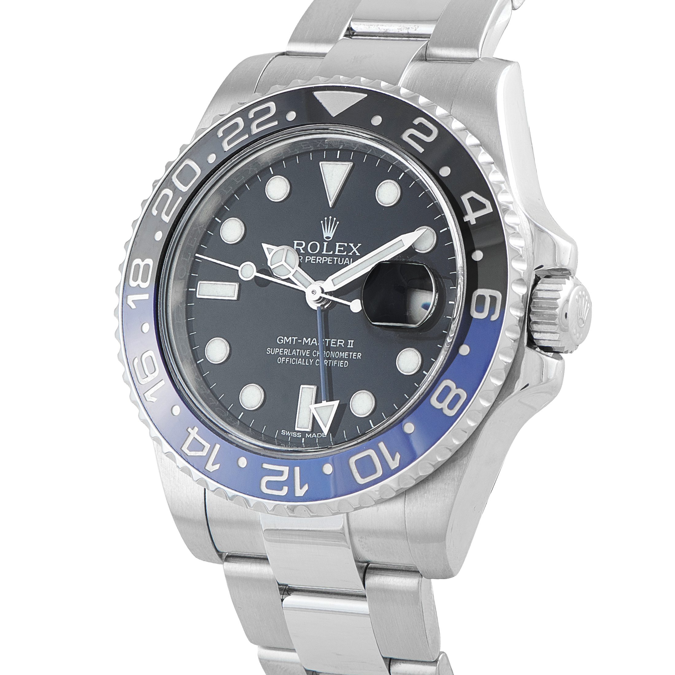 Rolex GMT-Master II Batman Steel Oyster Watch 116710BLNR - Image 2