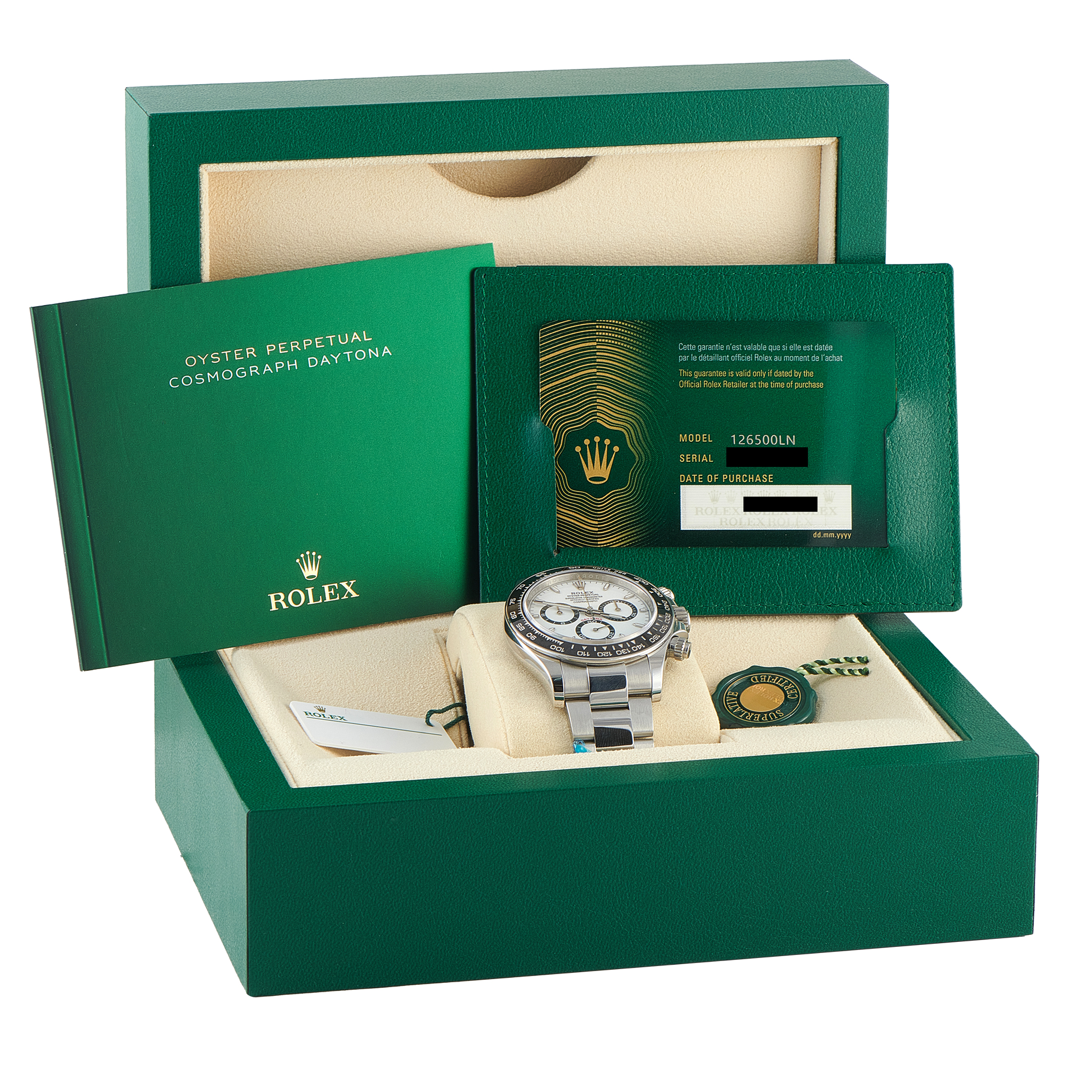 Rolex Daytona White Dial Steel Watch 126500LN - Image 5