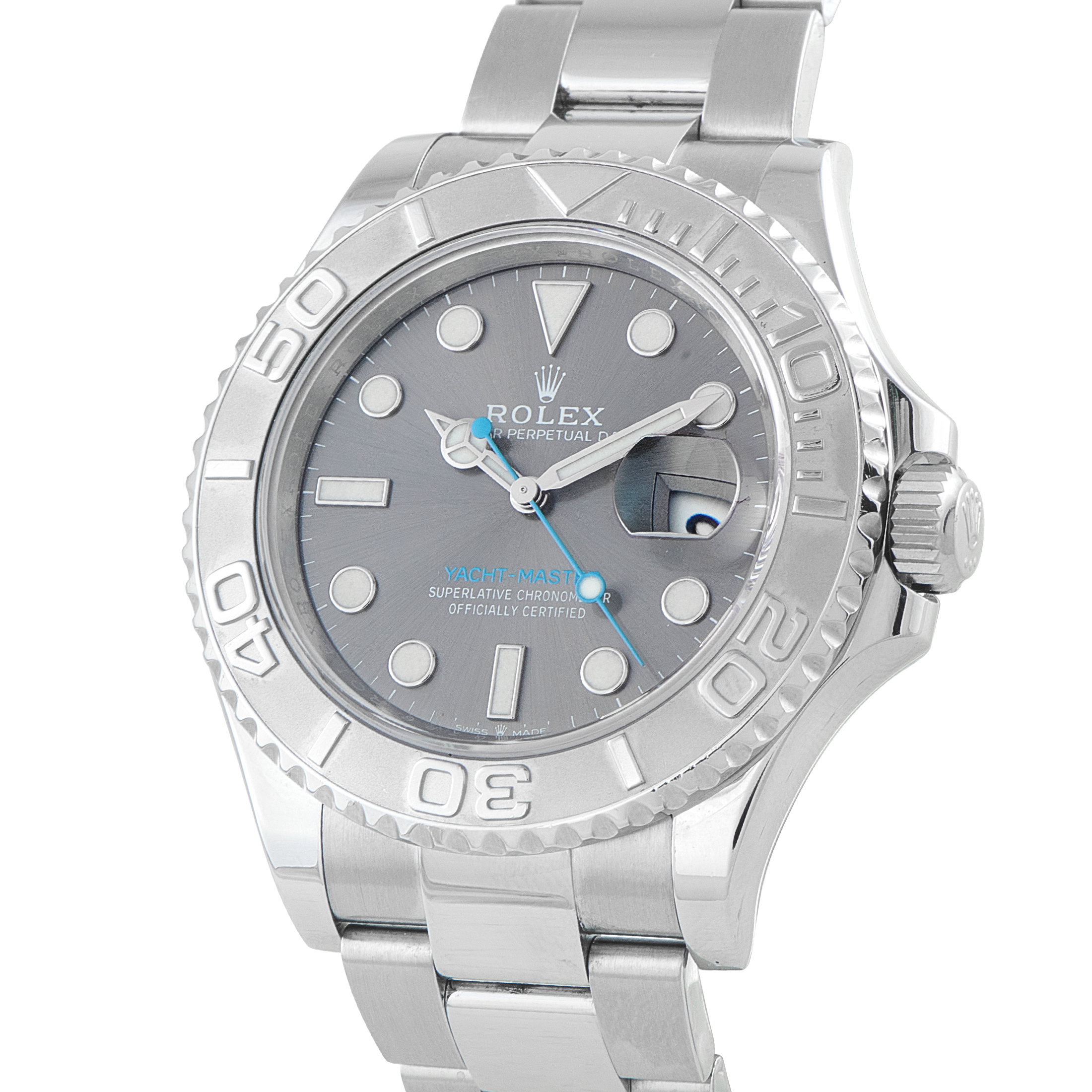 Rolex Yacht-Master 40 Slate Dial Steel Watch 126622 - Image 2