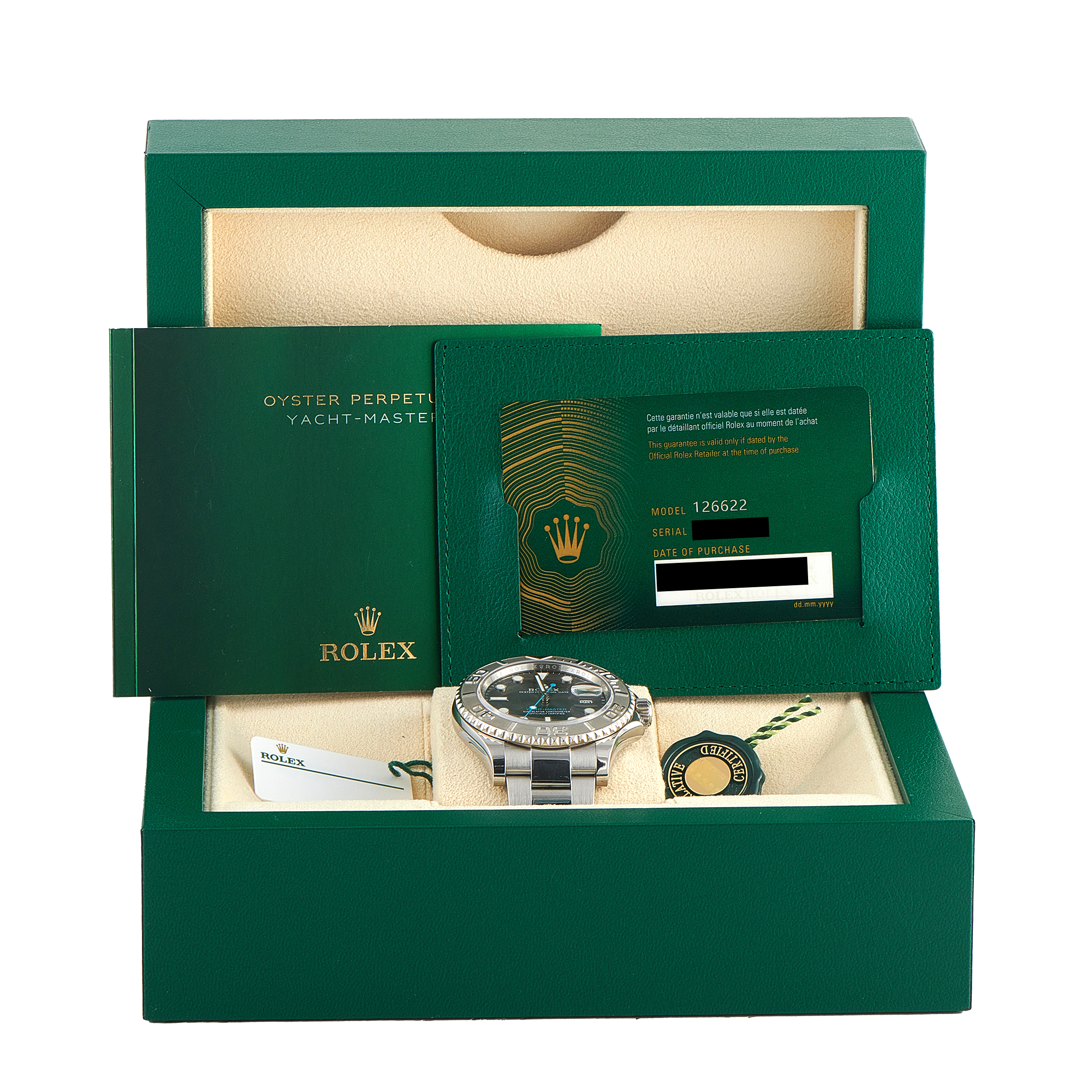 Rolex Yacht-Master 40 Slate Dial Steel Watch 126622 - Image 5