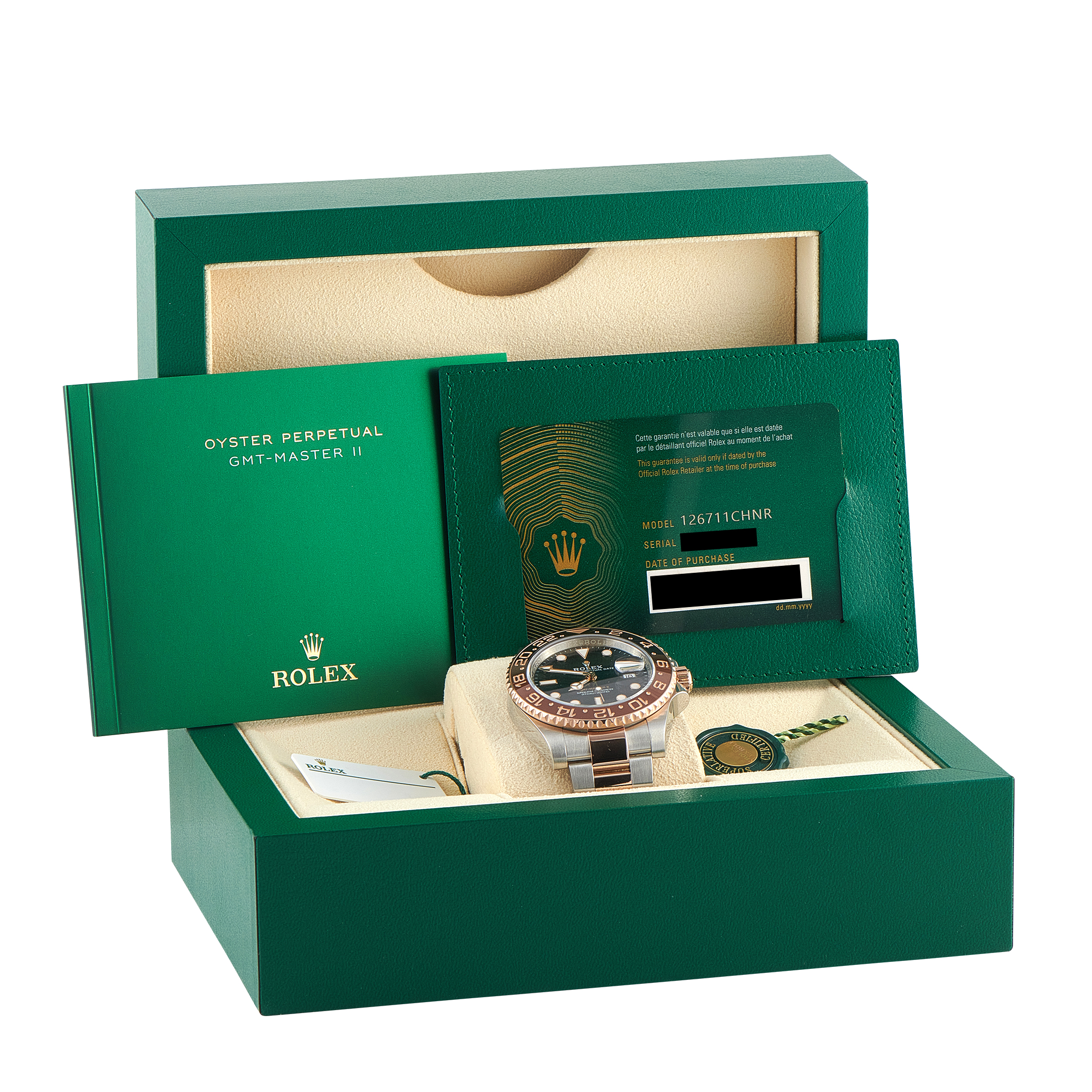 Rolex GMT-Master II Root Beer Two-Tone Oyster Watch 126711CHNR - Image 5