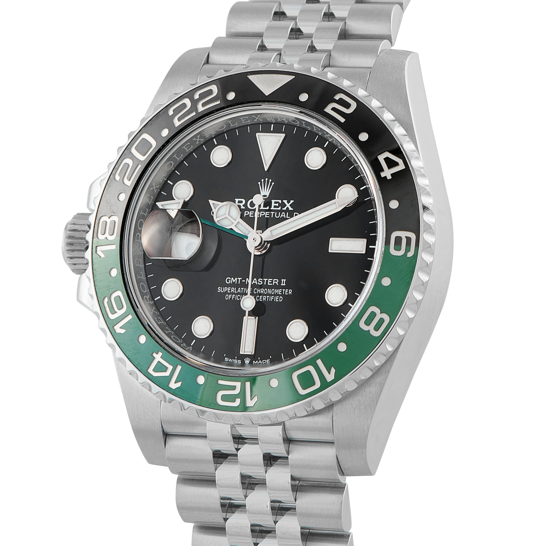 Rolex GMT-Master II Left-Hand Sprite Steel Jubilee Watch 126720VTNR - Image 2