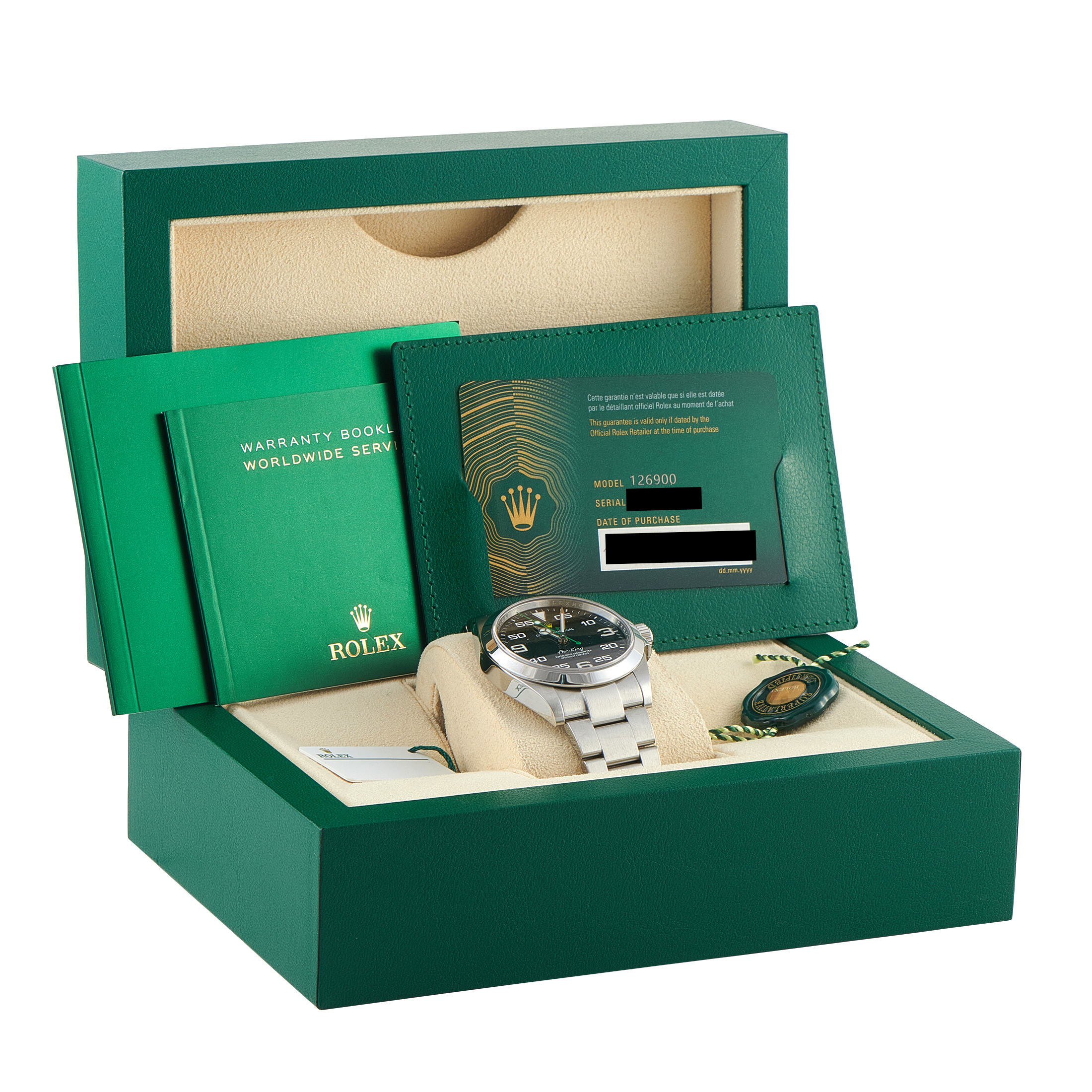 Rolex Air-King Steel Watch 126900 - Image 5