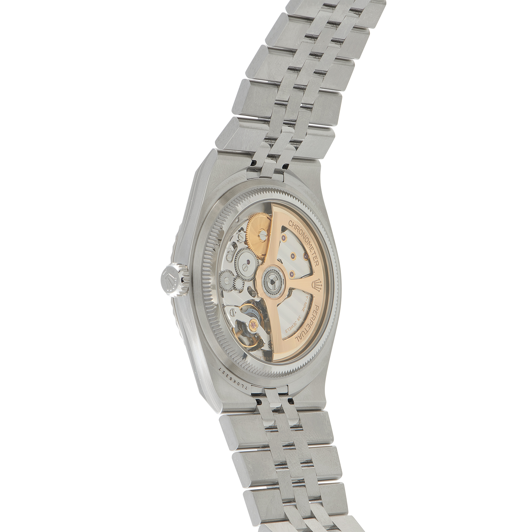 Rolex Land-Dweller 40 White Dial Steel Flat Jubilee Watch 127334 - Image 3