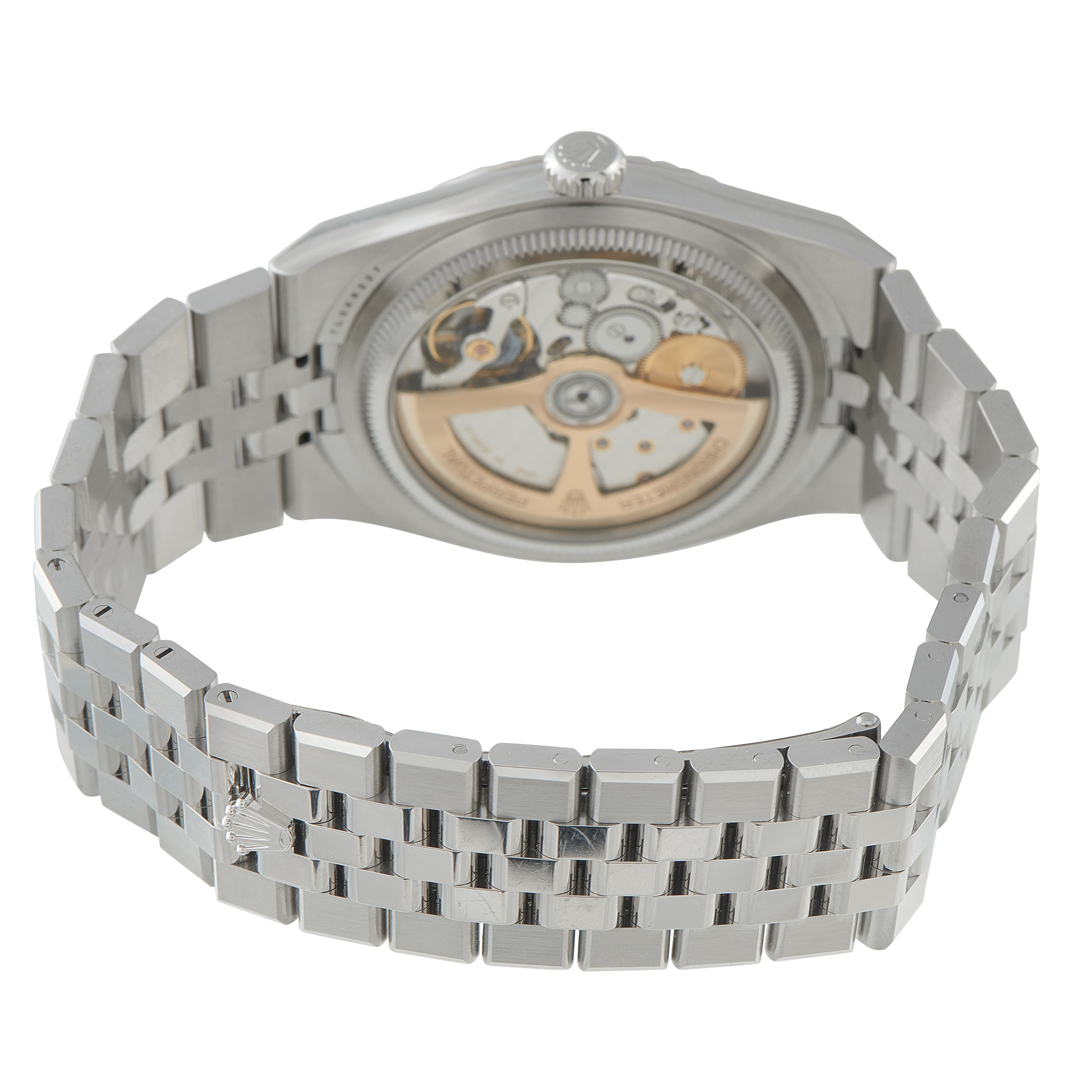 Rolex Land-Dweller 40 White Dial Steel Flat Jubilee Watch 127334 - Image 4