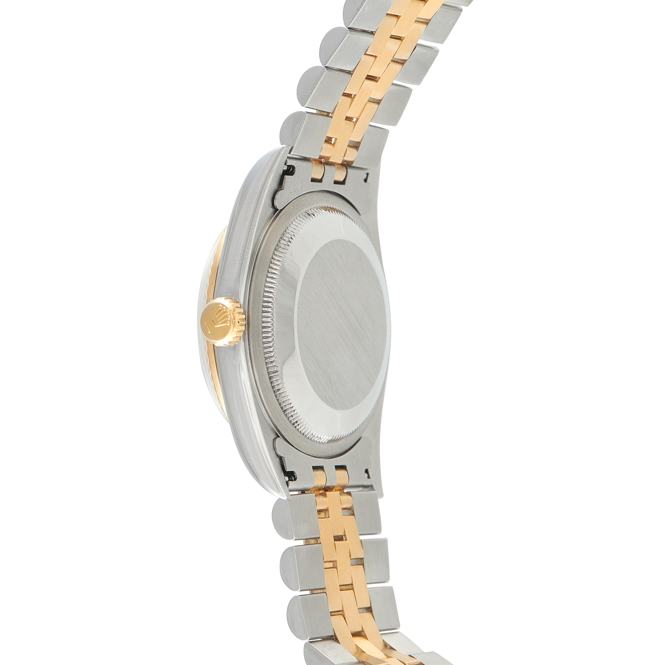 Rolex Datejust 36 Champagne Diamond Dial Two-Tone Jubilee Watch 16233 - Image 3