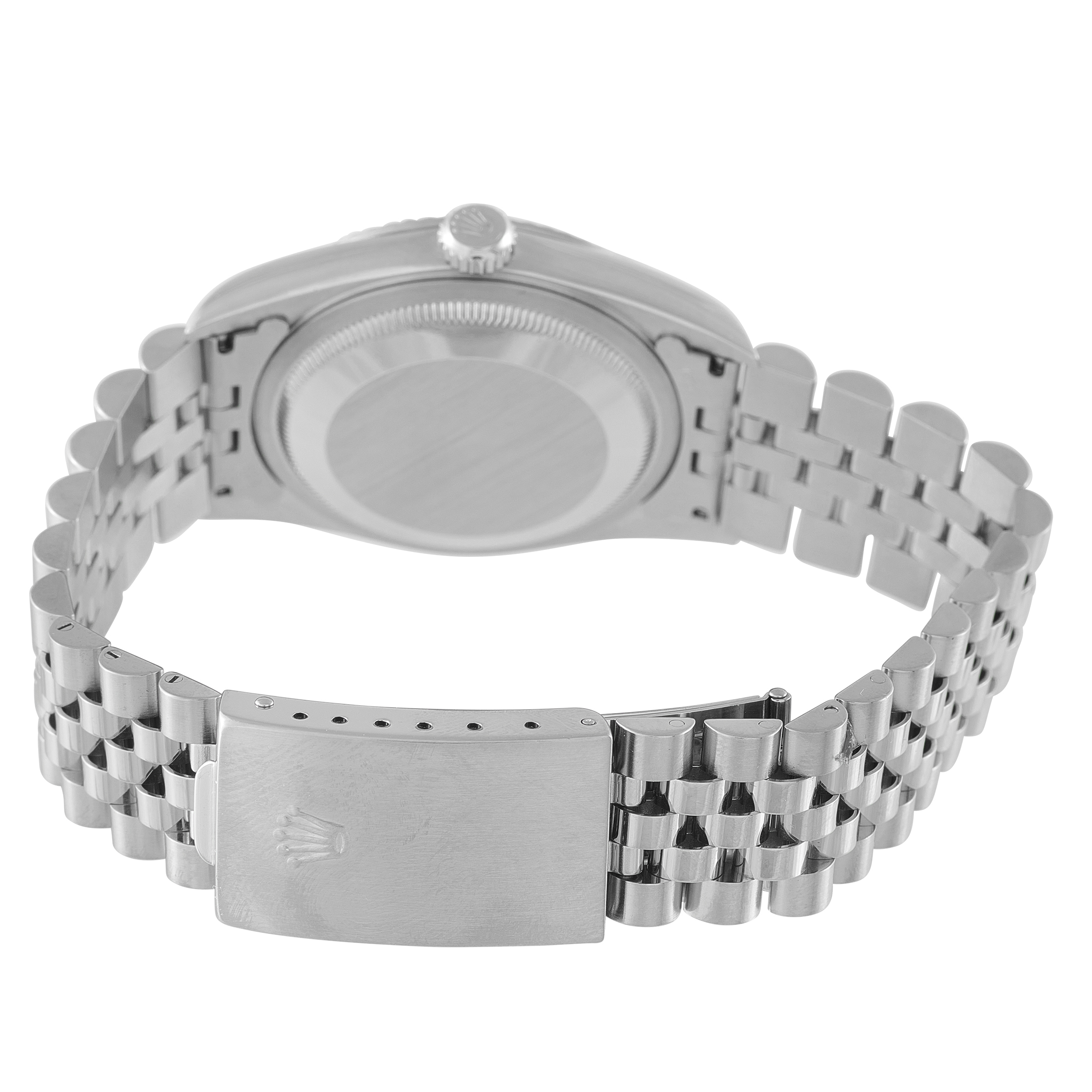 Rolex Datejust 36 White Roman Dial Steel Jubilee Watch 16234 - Image 4