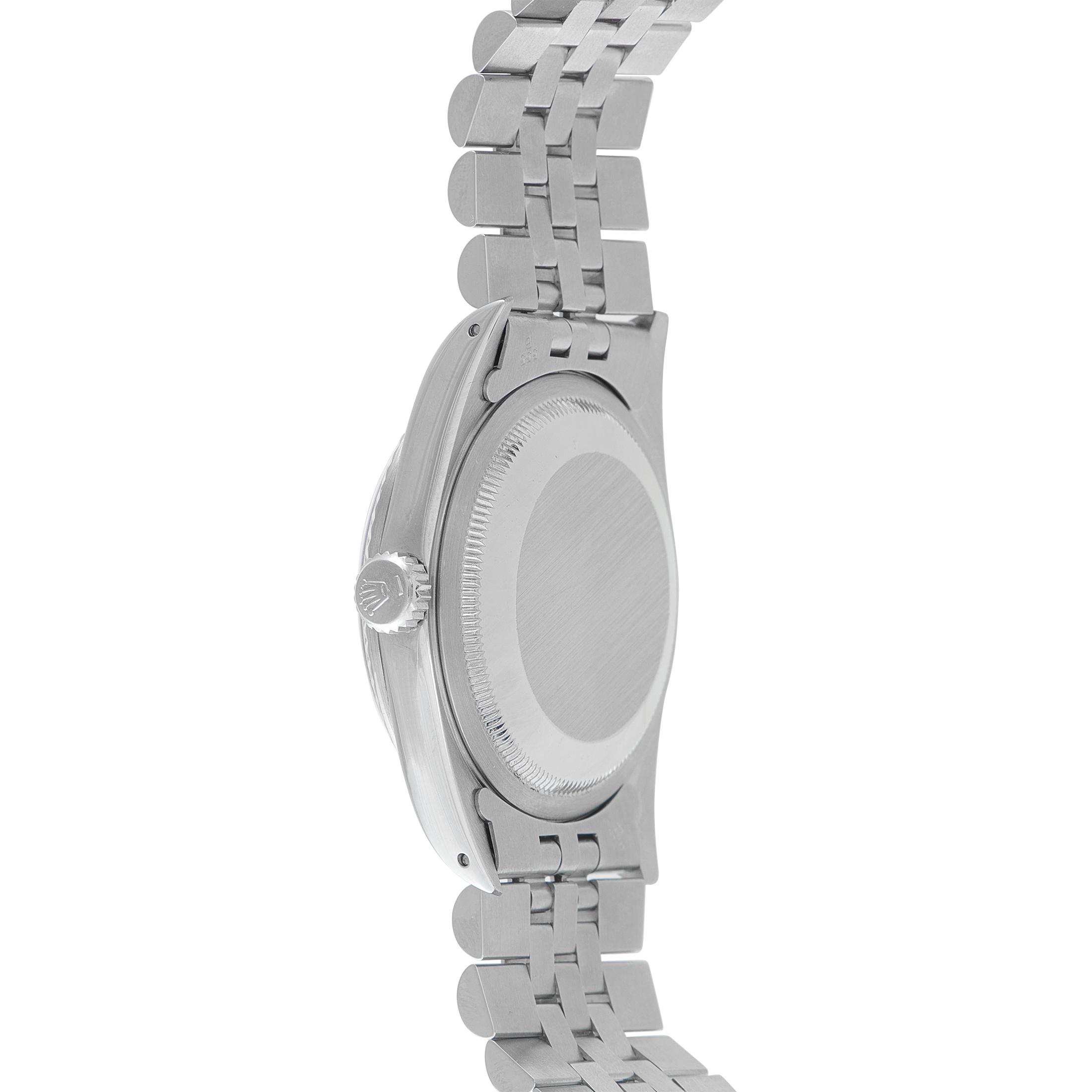 Rolex Datejust 36 Silver Roman Dial Steel Jubilee Watch 16234 - Image 3