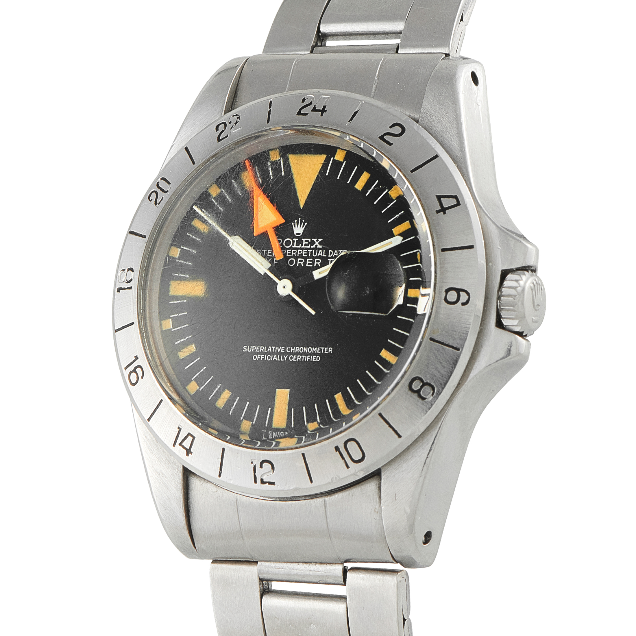 オペラ Rolex Explorer II MK1 Straight Hand Steel Watch 1655 - 40 mm