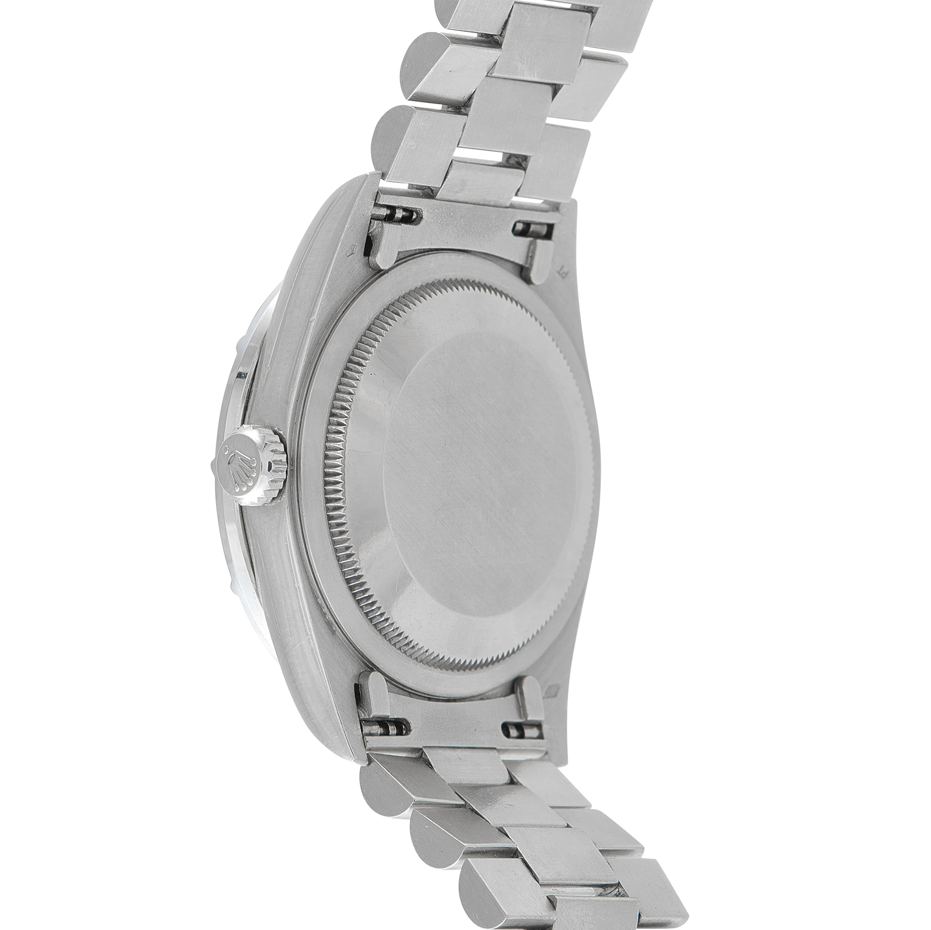 Rolex Day-Date Pleiade Diamond Dial Platinum Watch 18366 - Image 3