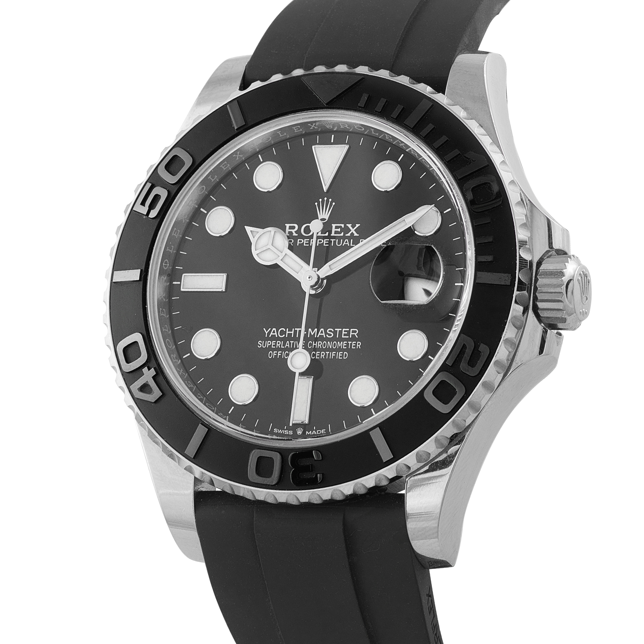 Rolex Yacht-Master 42 Black Dial White Gold Watch 226659 - Image 2