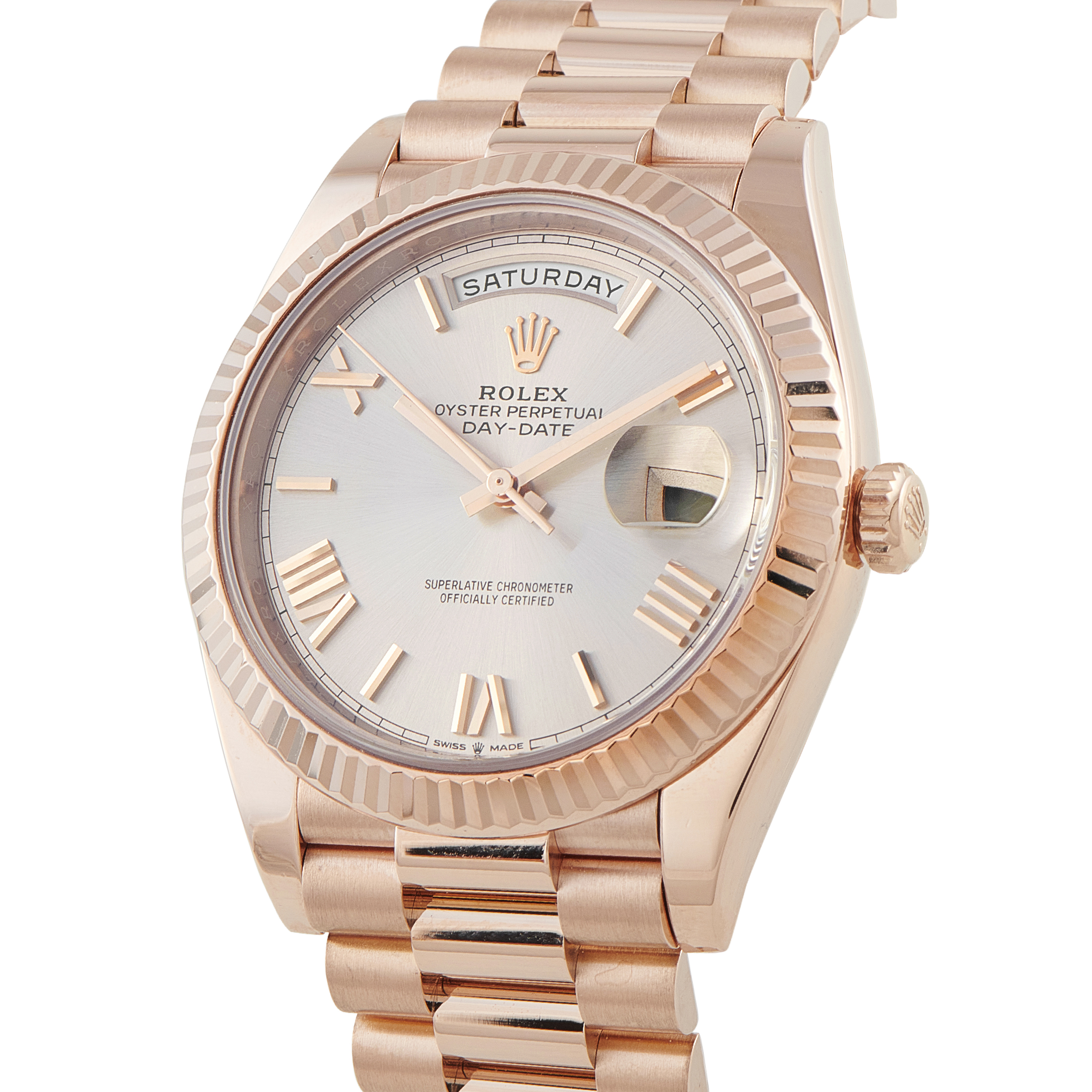 Rolex Day-Date 40 Sundust Everose Gold President Watch 228235 - Image 2