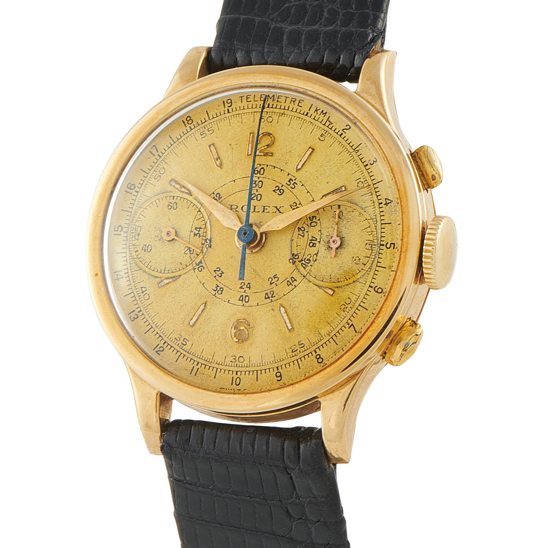 Rolex Anti-Magnetic Chronograph Yellow Gold Watch 2811 - Image 2