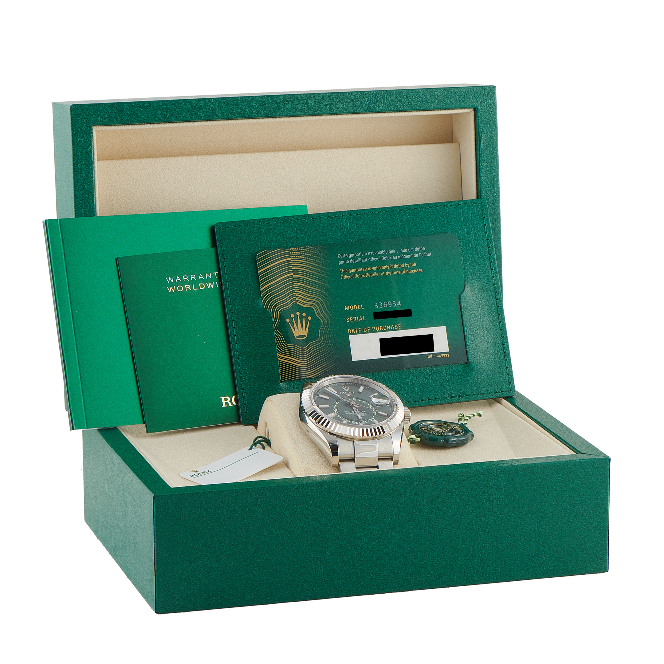 Rolex Sky-Dweller Mint Green Dial Steel Oyster Watch 336934 - Image 5