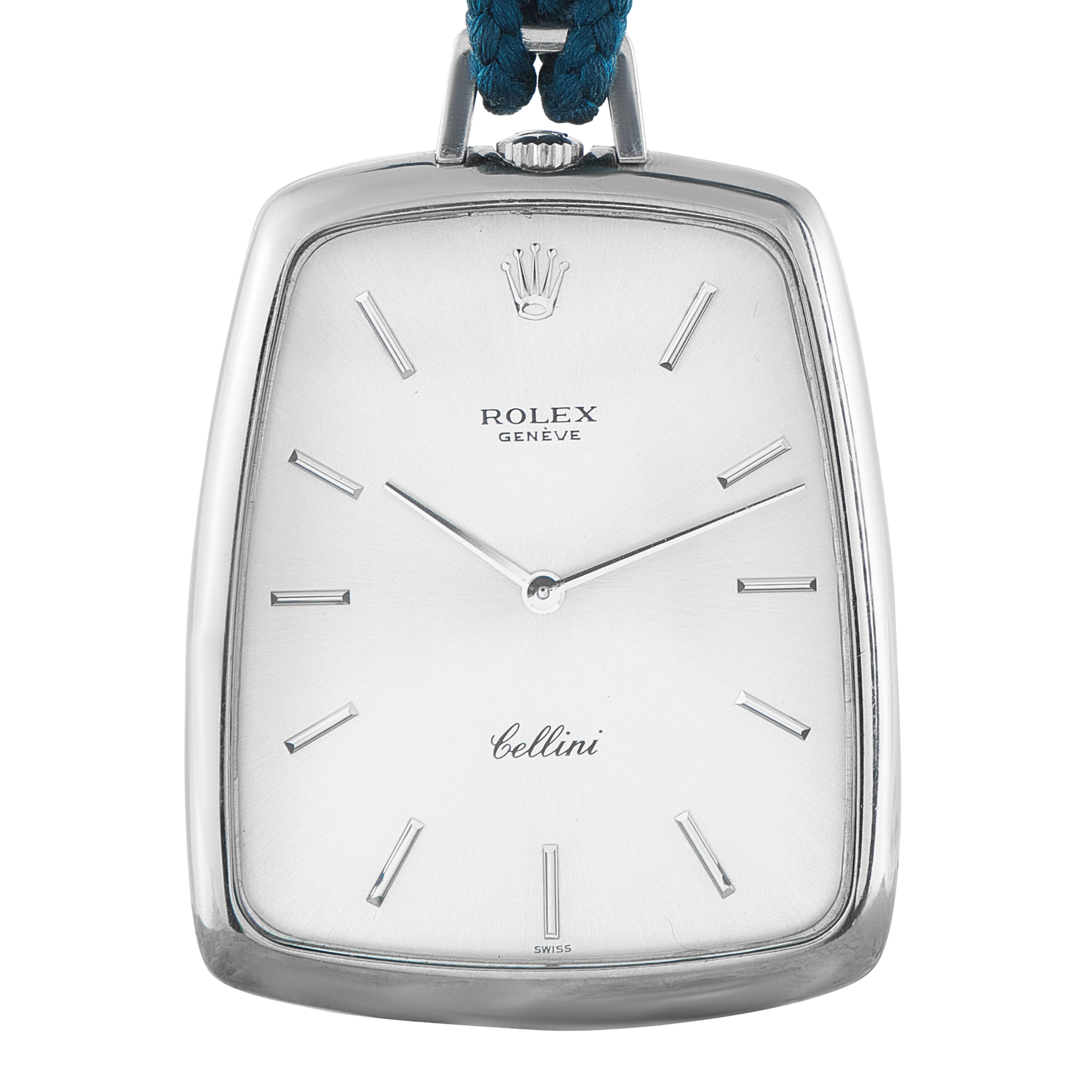 Rolex Cellini White Gold Dress Pocket Watch