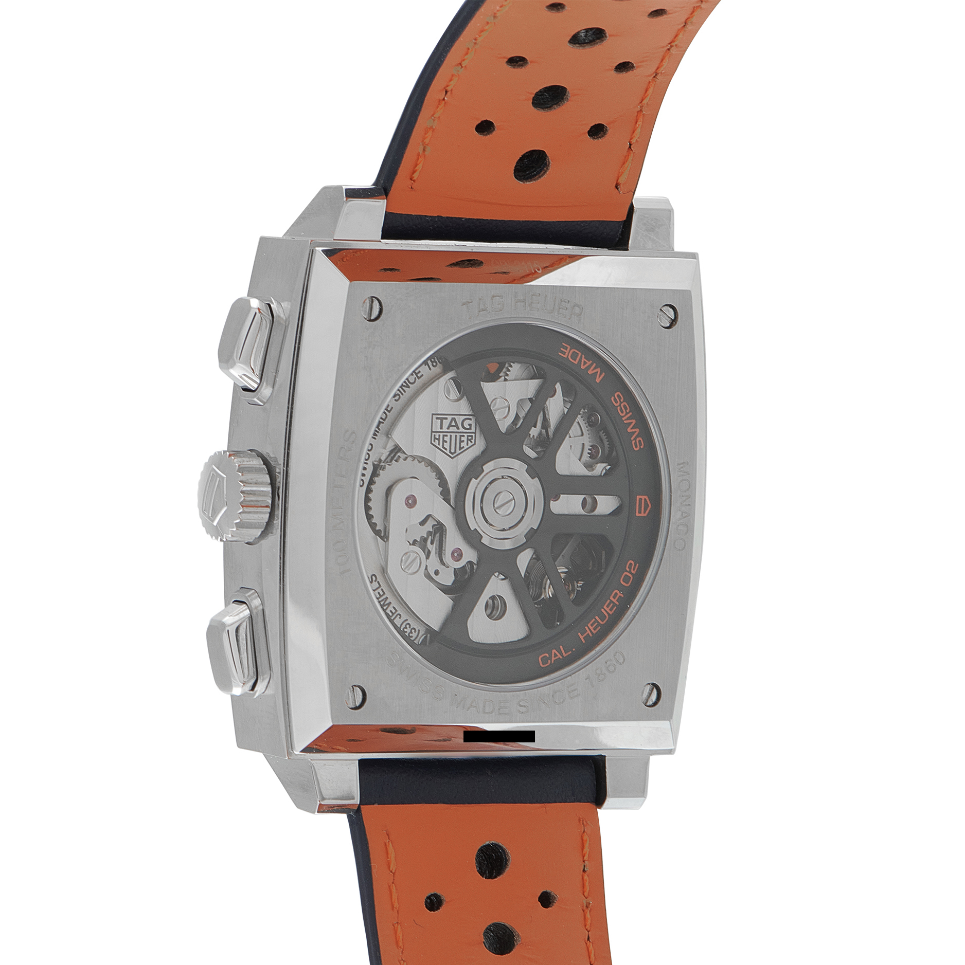 Tag Heuer Monaco Gulf Chronograph Steel Watch CBL2115 - Image 3