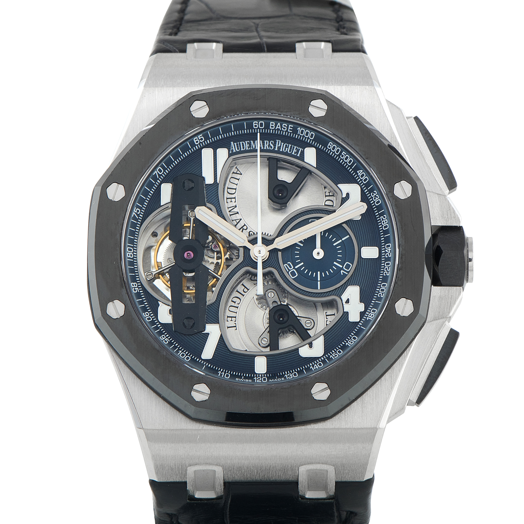 Audemars Piguet Royal Oak Offshore Tourbillon Platinum Watch 26388PO.OO.D027CA.01
