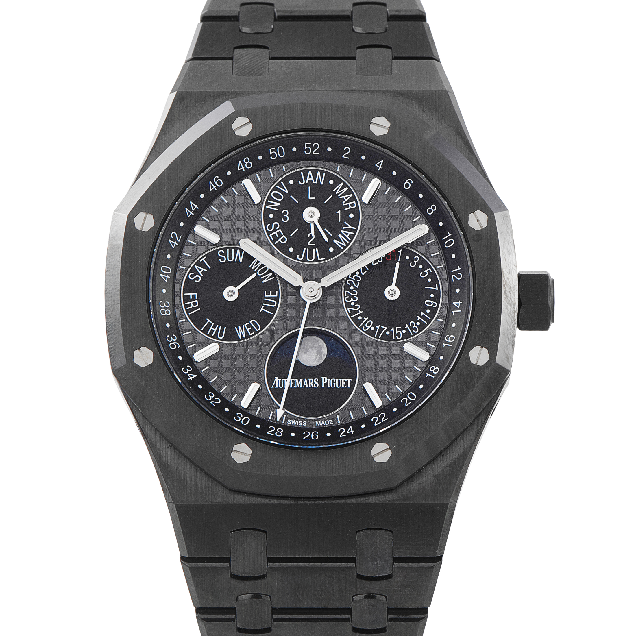 Audemars Piguet Royal Oak Perpetual Calendar Black Ceramic Watch 26579CE.OO.1225CE.01