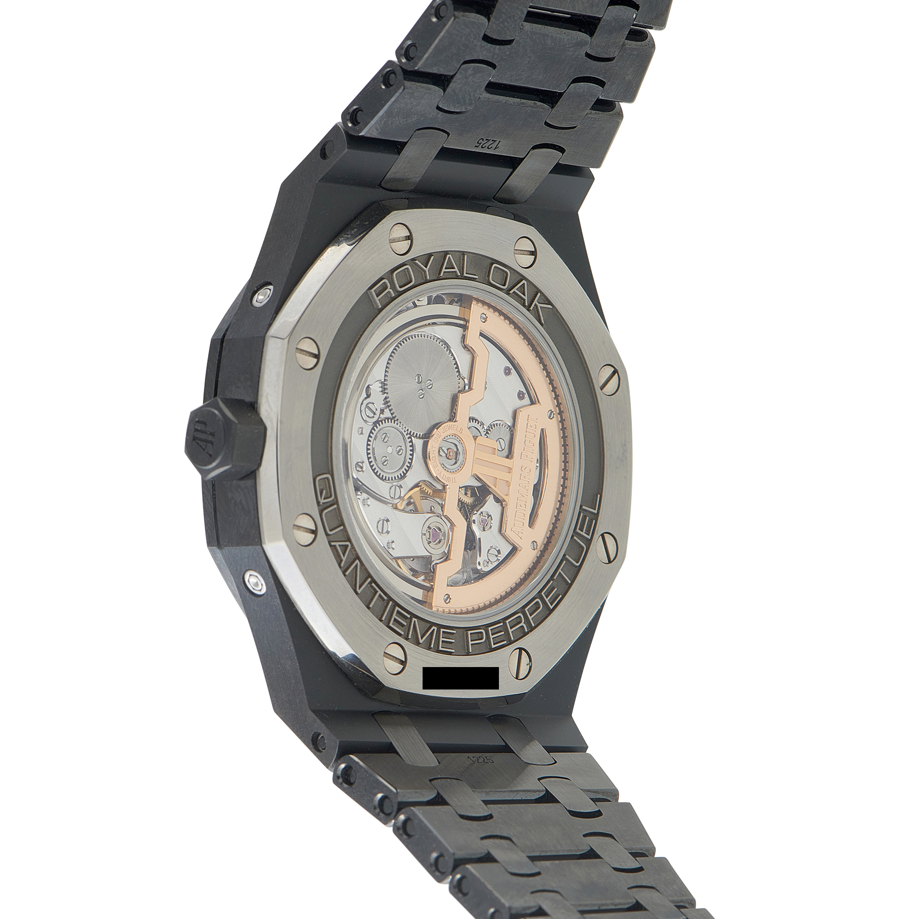 Audemars Piguet Royal Oak Perpetual Calendar Black Ceramic Watch 26579CE.OO.1225CE.01 - Image 3