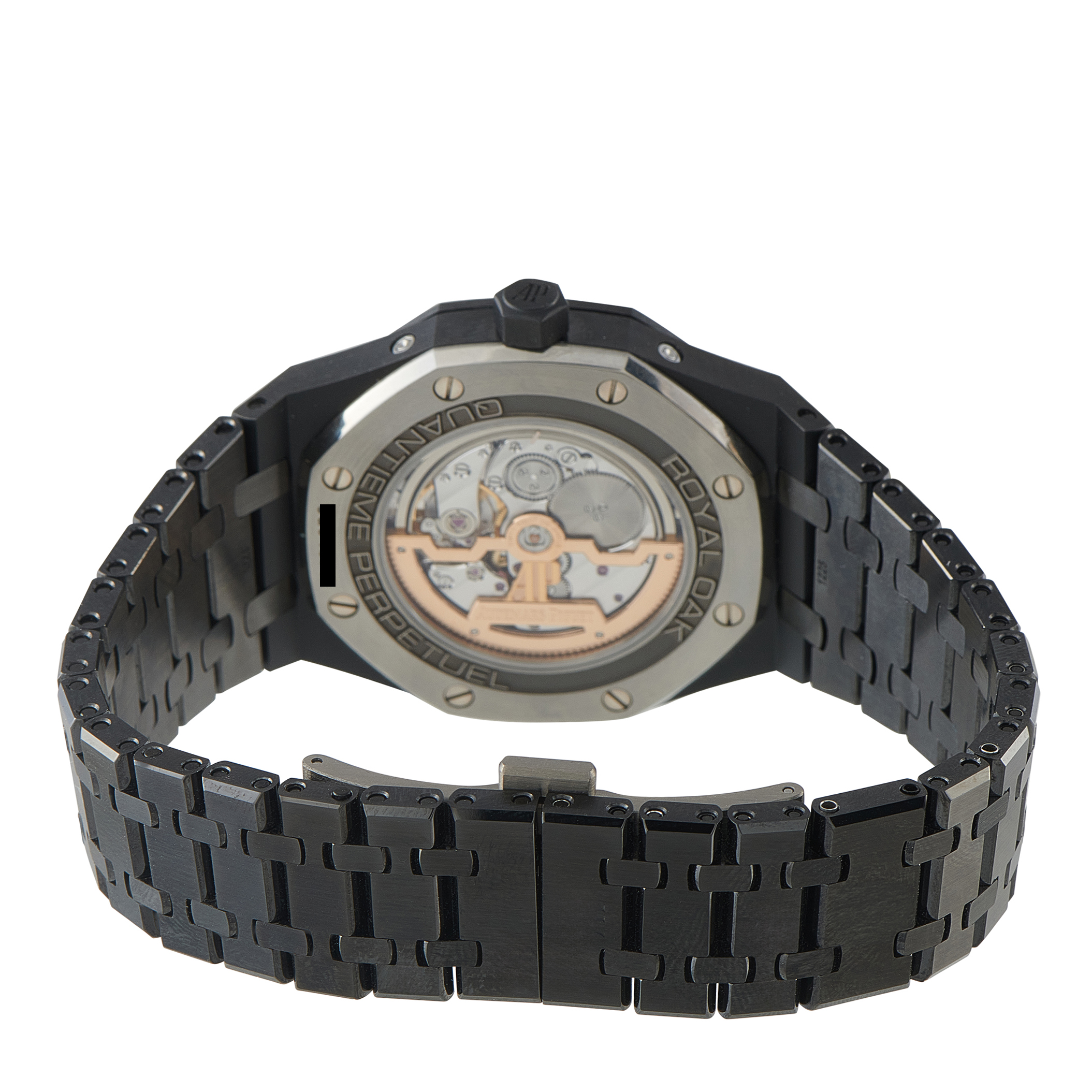 Audemars Piguet Royal Oak Perpetual Calendar Black Ceramic Watch 26579CE.OO.1225CE.01 - Image 4