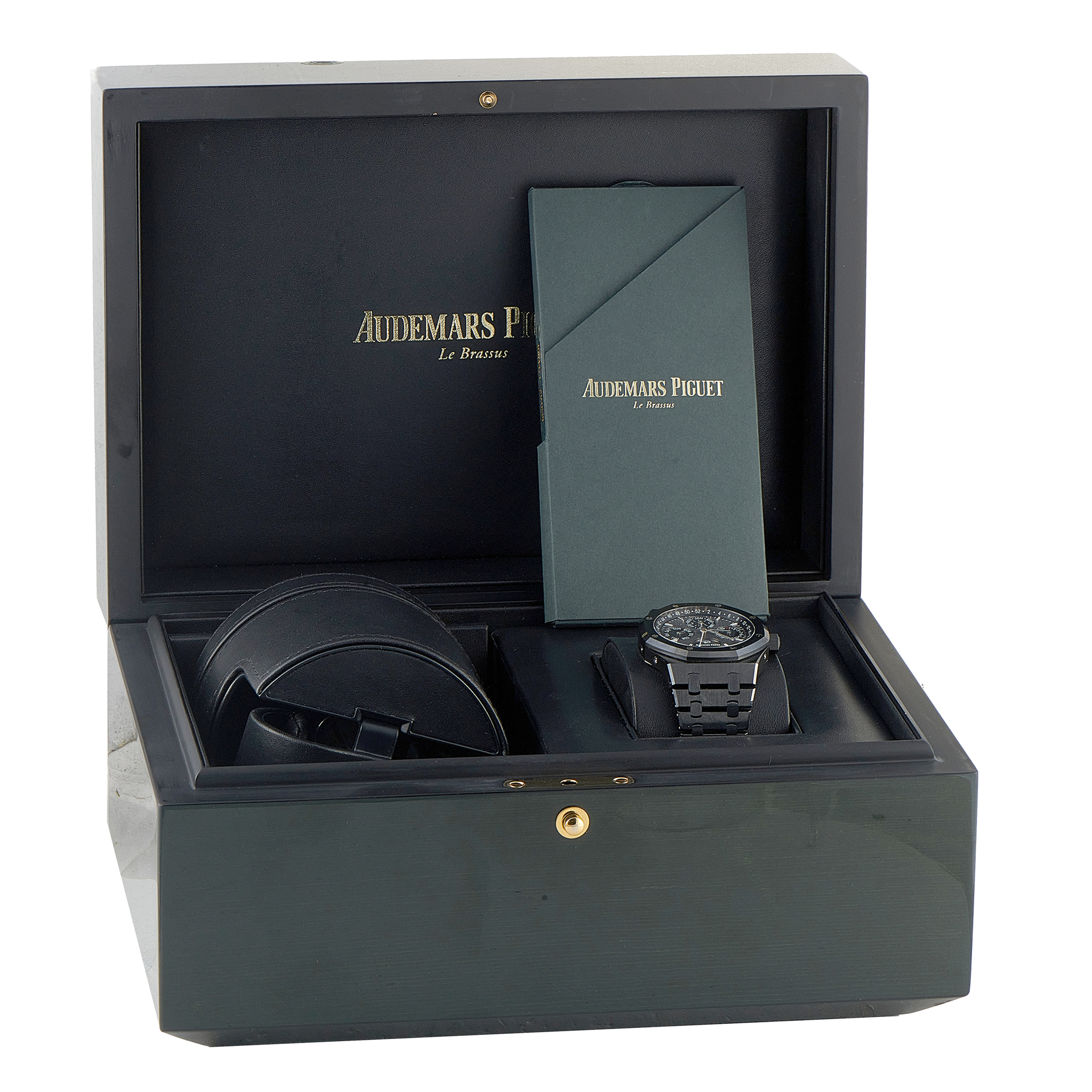 Audemars Piguet Royal Oak Perpetual Calendar Black Ceramic Watch 26579CE.OO.1225CE.01 - Image 5