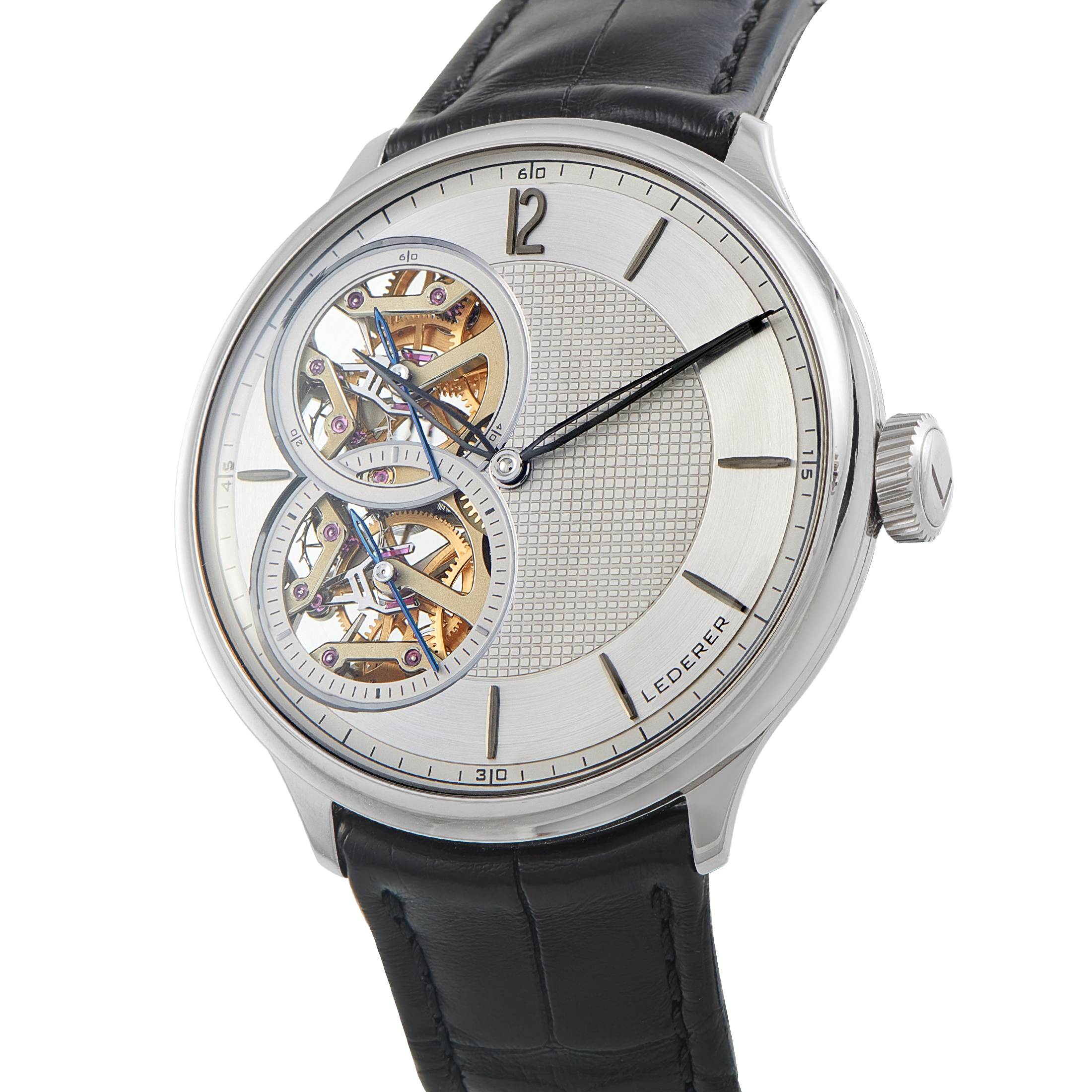 Bernhard Lederer Central Impulse Chronometer White Gold Watch CIC9012.60.801 - Image 2