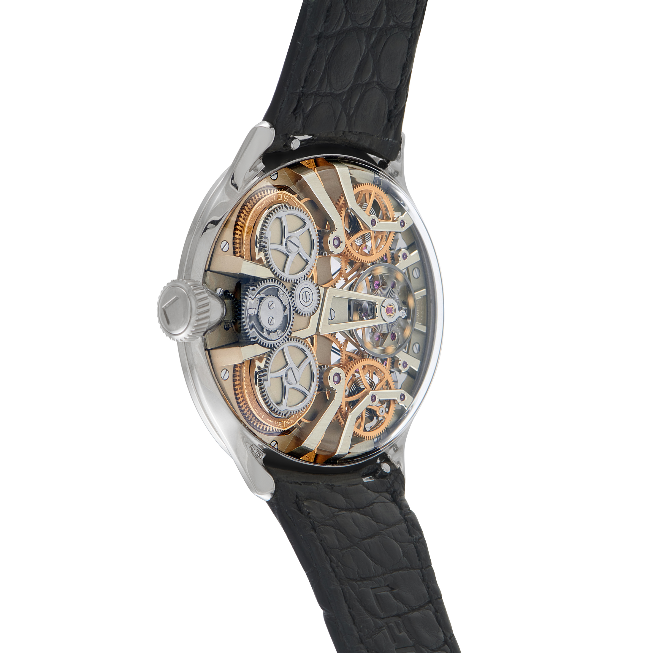 Bernhard Lederer Central Impulse Chronometer White Gold Watch CIC9012.60.801 - Image 3