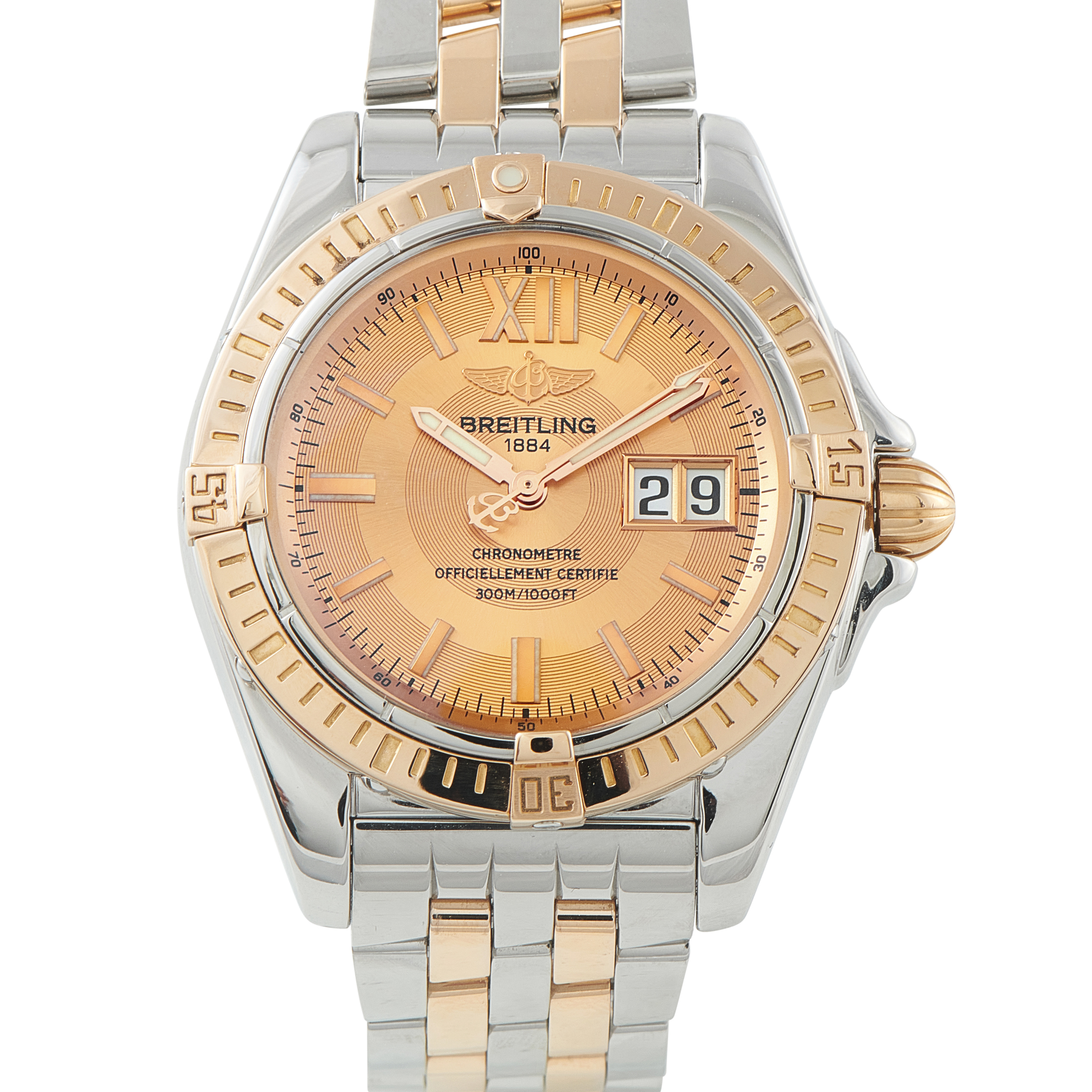Breitling Cockpit Two-Tone Watch C49350
