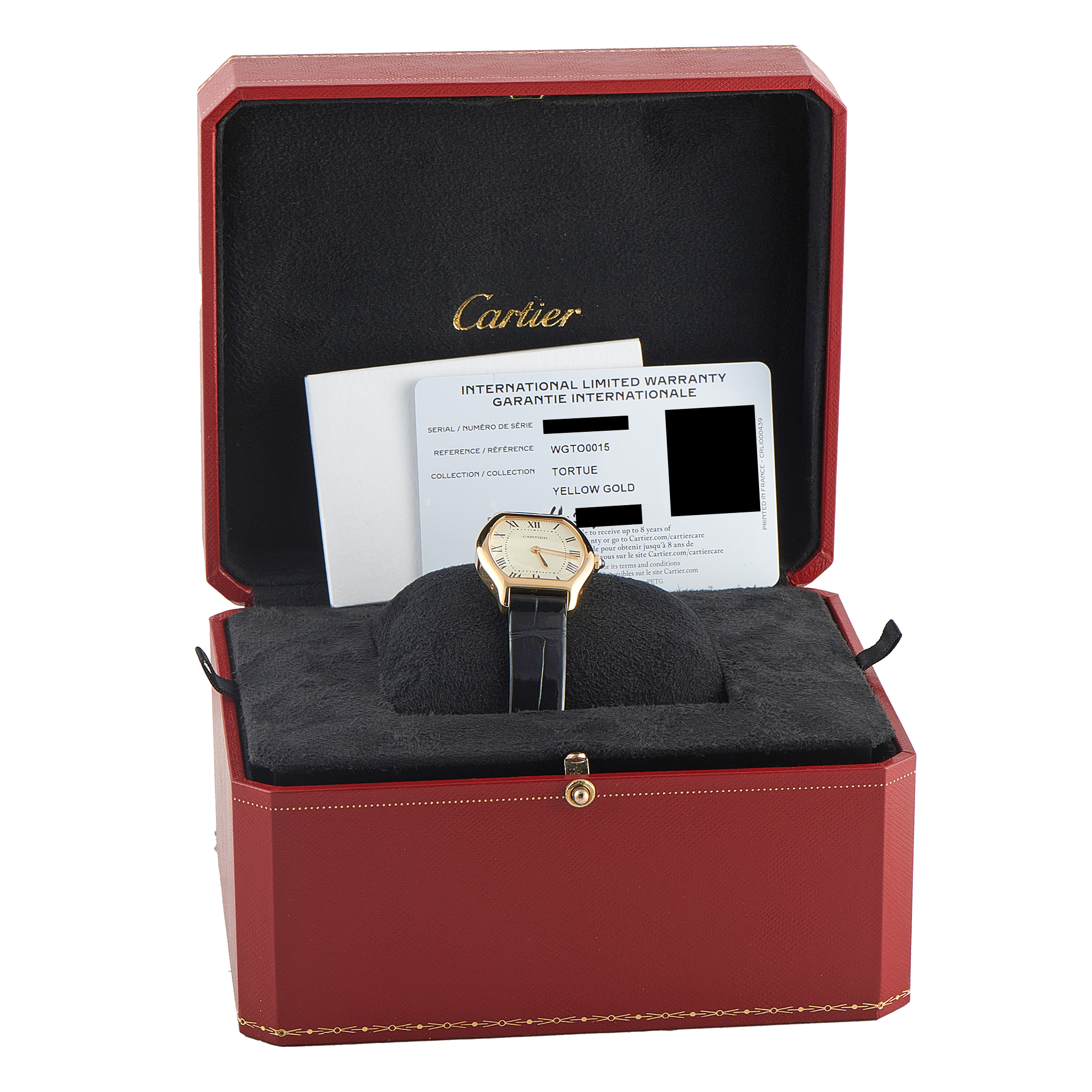 Cartier Tortue Small Model Yellow Gold Watch WGTO0015 - Image 5