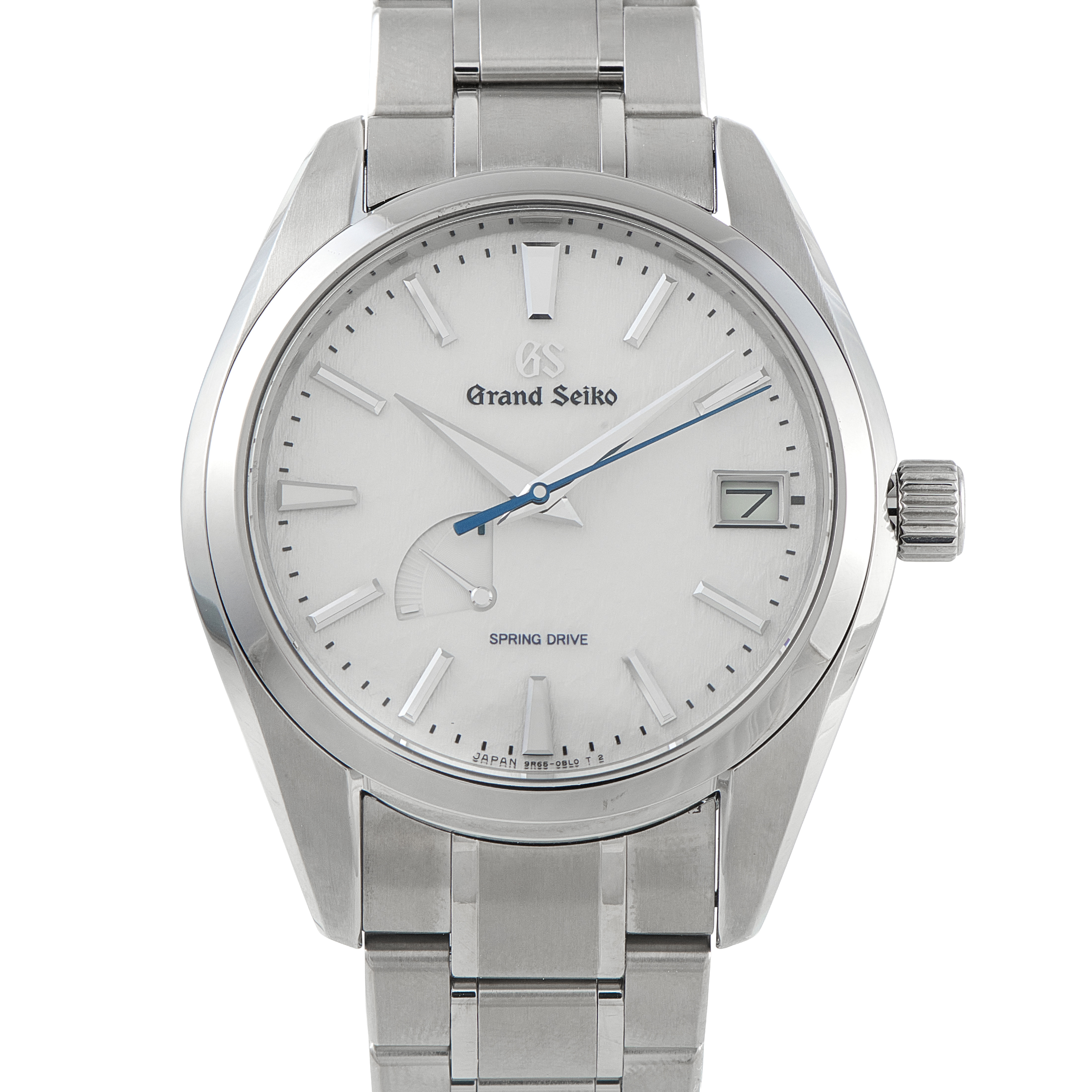 Grand Seiko Spring Drive Snowflake Dial Titanium Watch SBGA211