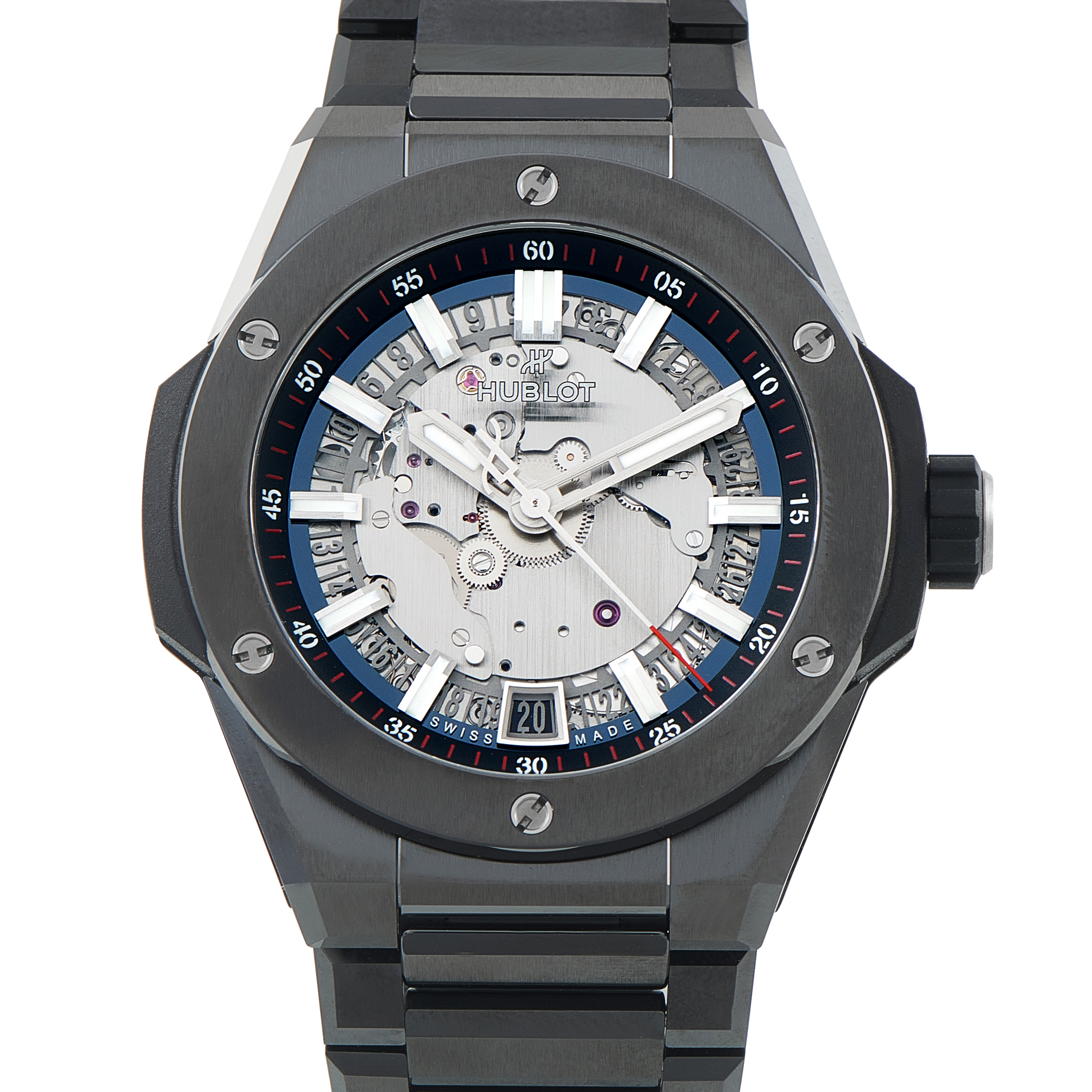 Hublot Big Bang Integral Time Black Ceramic Watch 456.CX.0170.CX