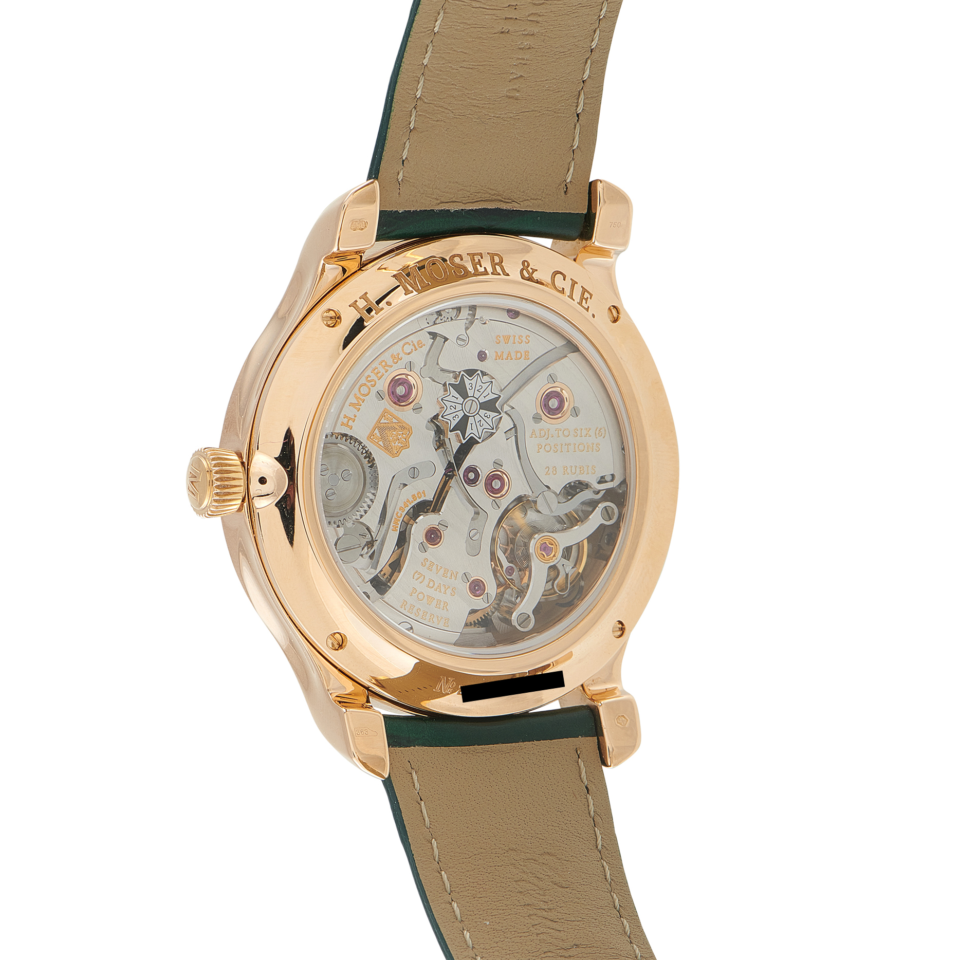 H. Moser & Cie. Endeavour Perpetual Calendar Rose Gold Watch 1341-0103 - Image 3