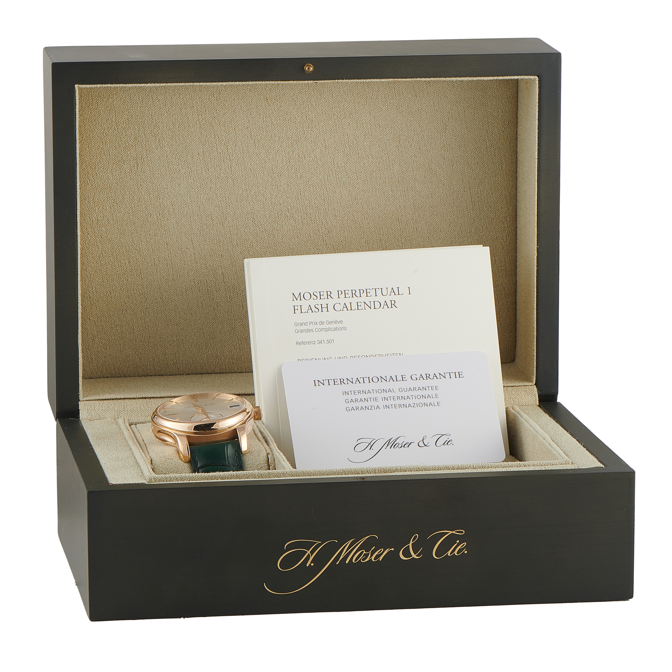 H. Moser & Cie. Endeavour Perpetual Calendar Rose Gold Watch 1341-0103 - Image 5