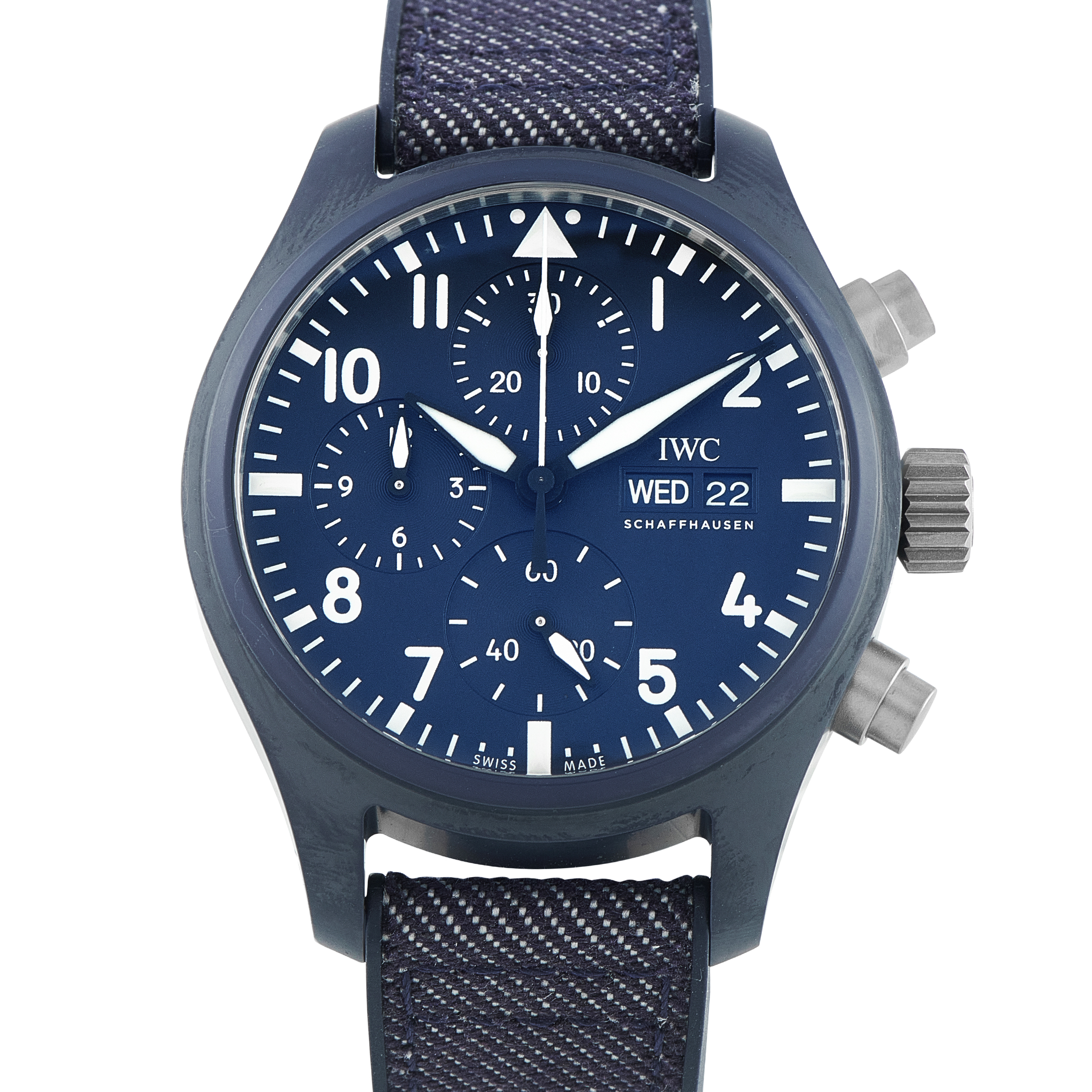 IWC Pilot's Chronograph 41 Top Gun Oceana Ceramic Watch IW389404