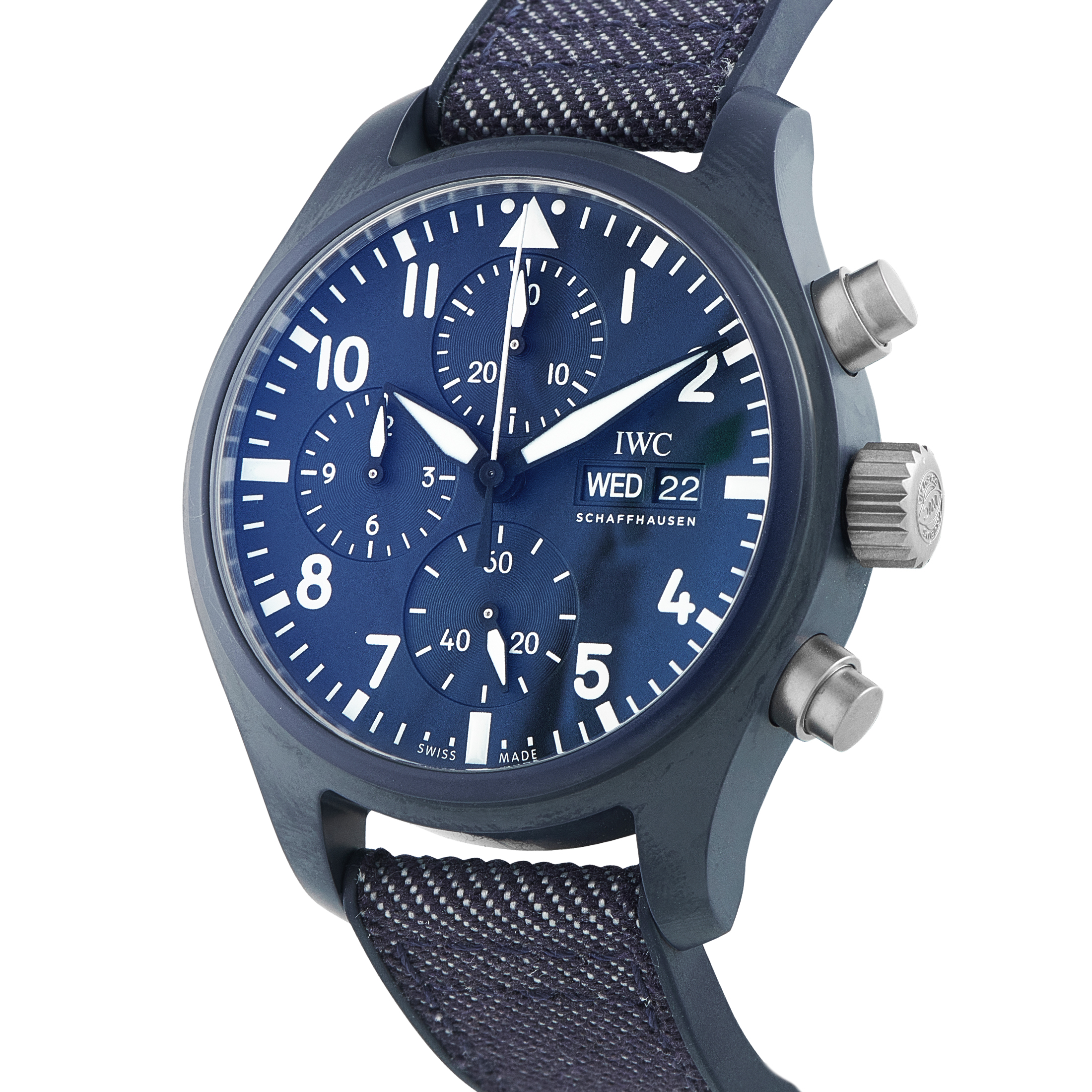 IWC Pilot's Chronograph 41 Top Gun Oceana Ceramic Watch IW389404 - Image 2