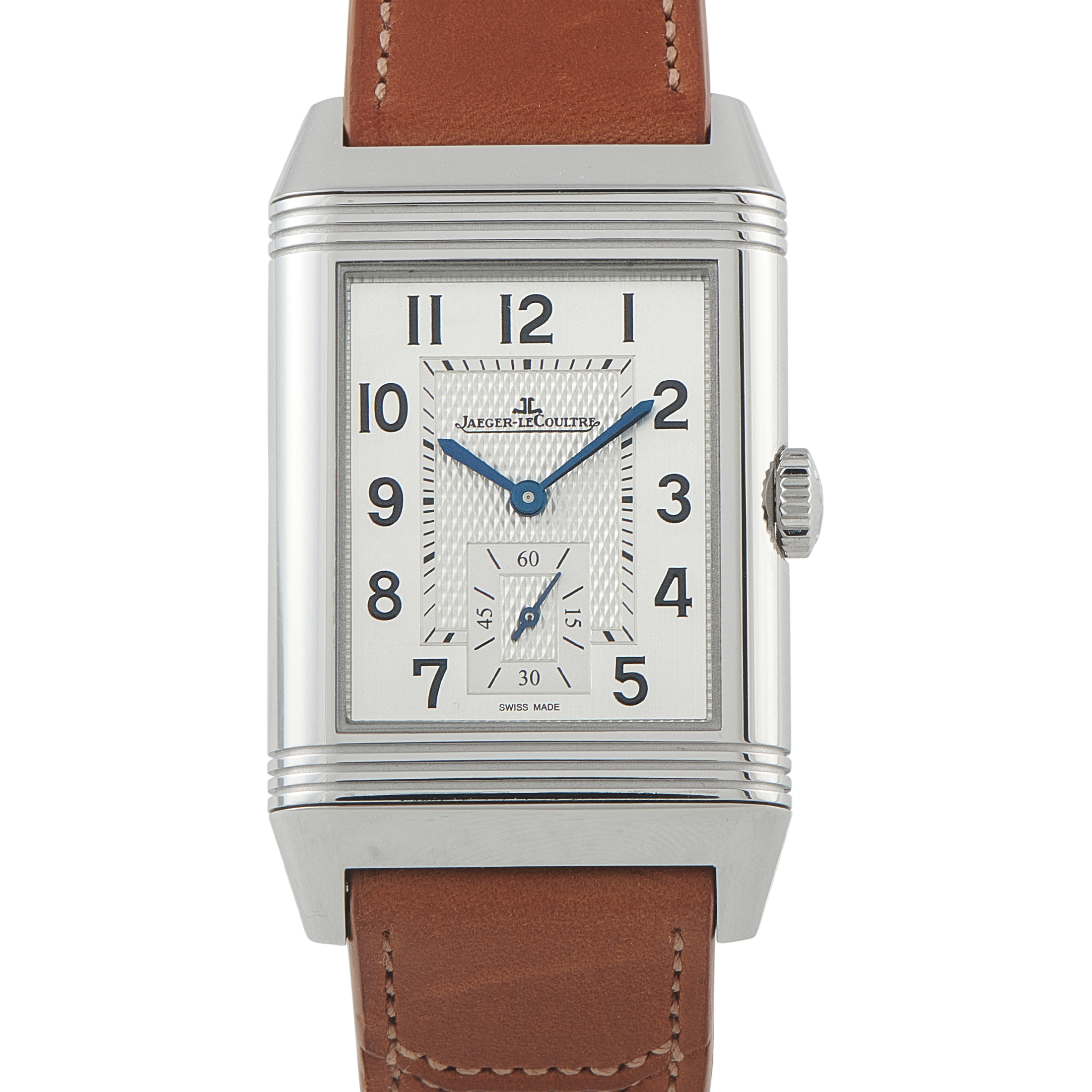 Jaeger-LeCoultre Reverso Classic Duoface Small Seconds Steel Watch Q3848423