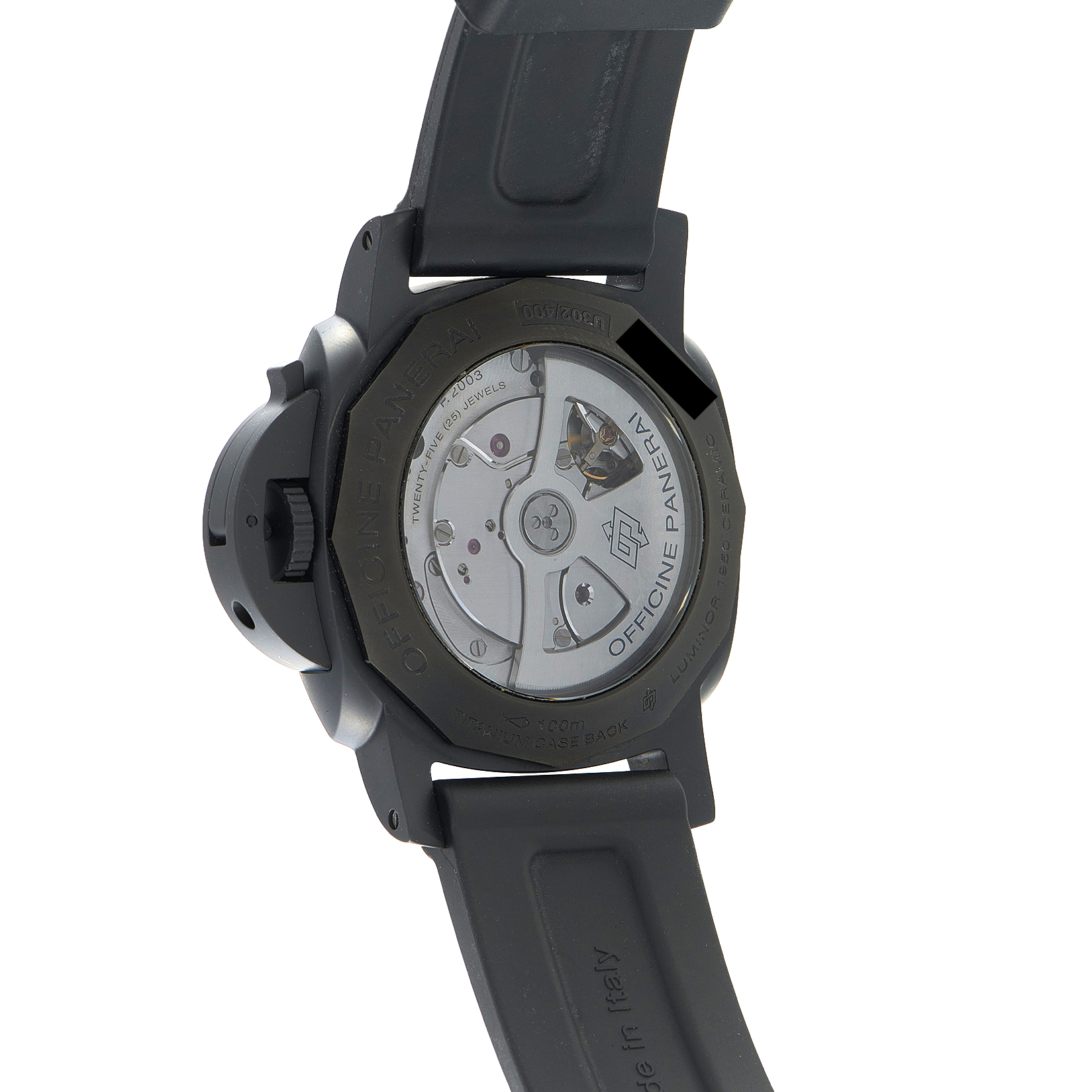 Officine Panerai Luminor 1950 10 Days GMT Ceramic Watch PAM00335 - Image 3