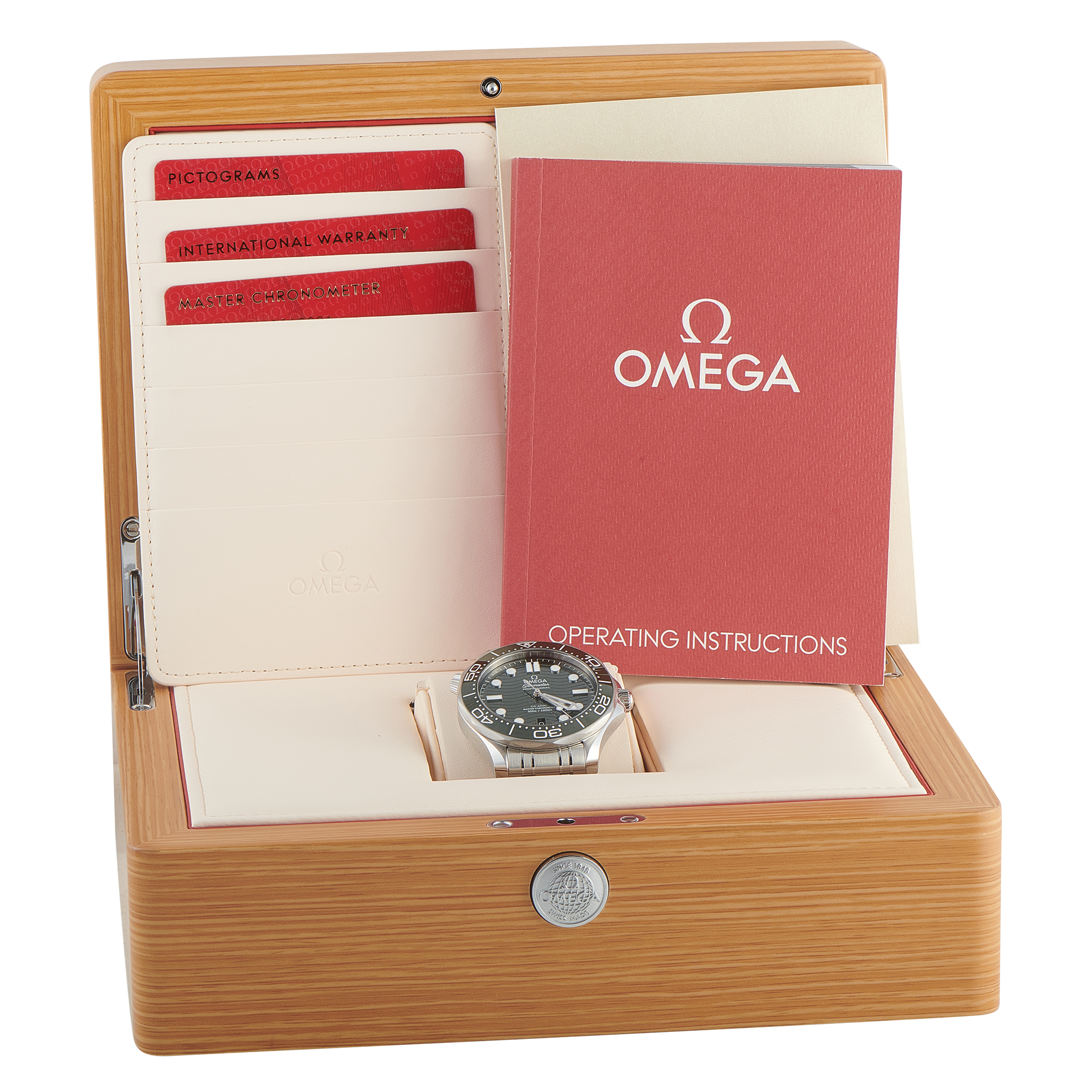 Omega Seamaster Diver 300M Green Dial Steel Watch 210.30.42.20.10.001 - Image 5