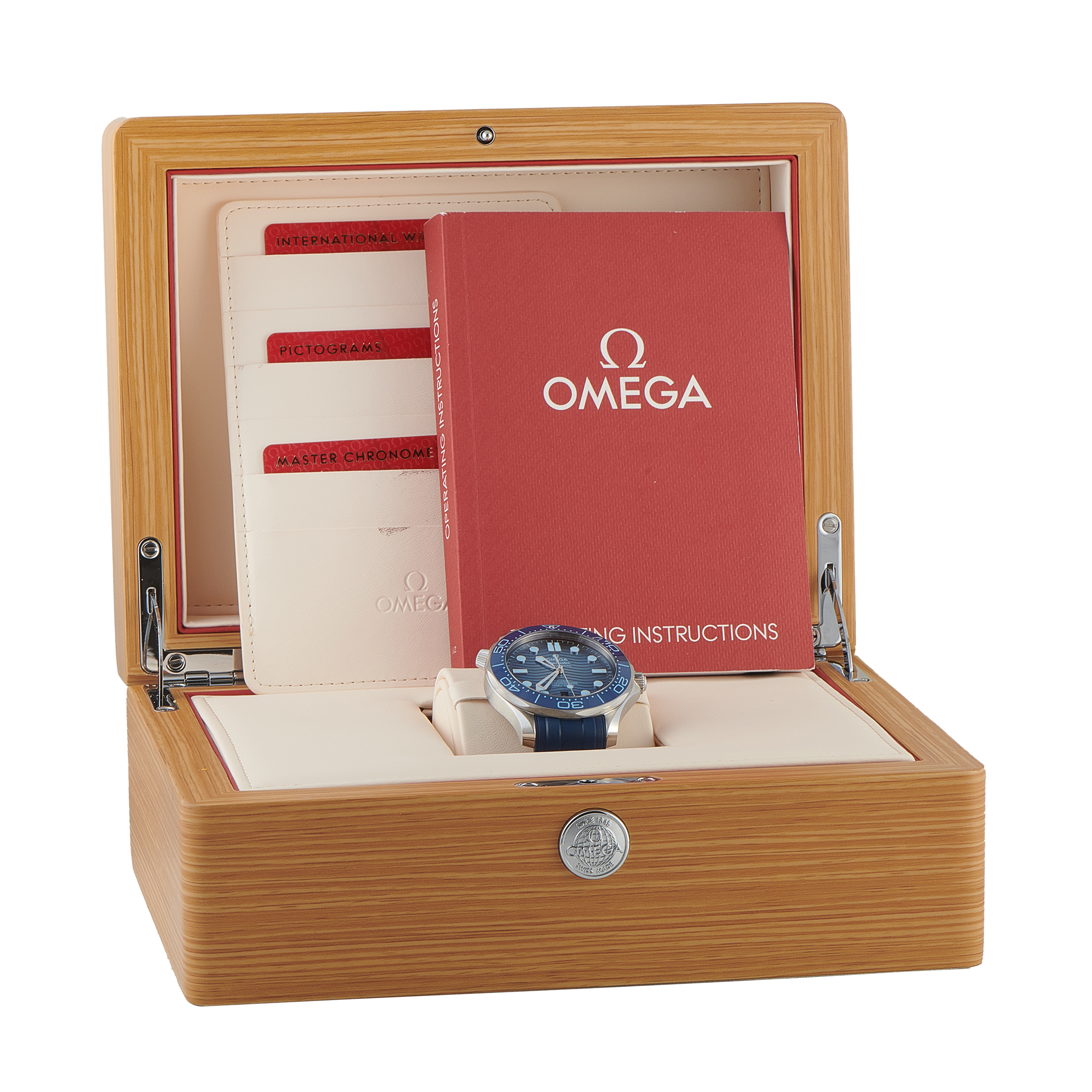 Omega Seamaster Diver Summer Blue Dial Steel Watch 210.32.42.20.03.002 - Image 5