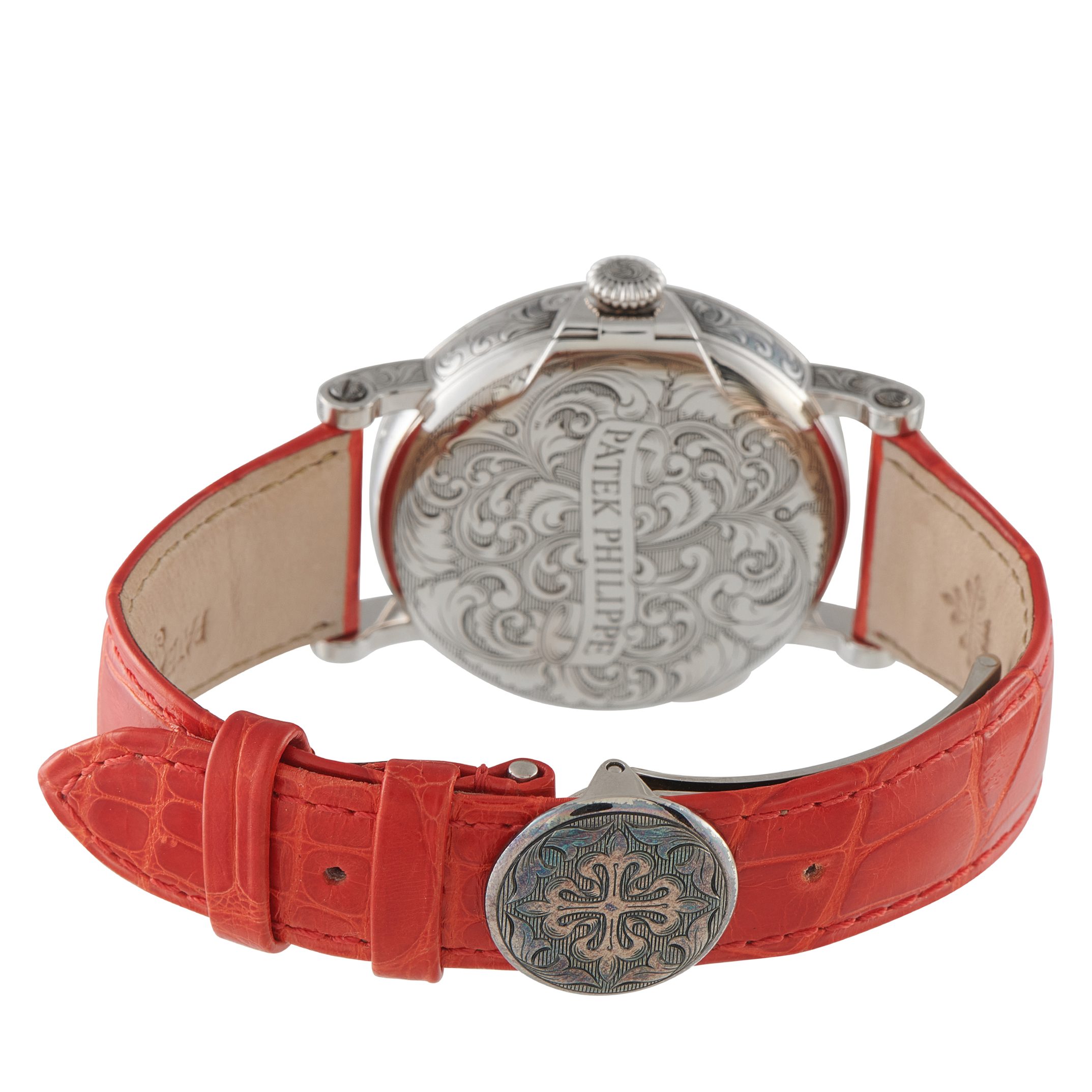 Patek Philippe Grand Complications Rare Handcrafts 18K White Gold Watch 5160/500G-001 - Image 4